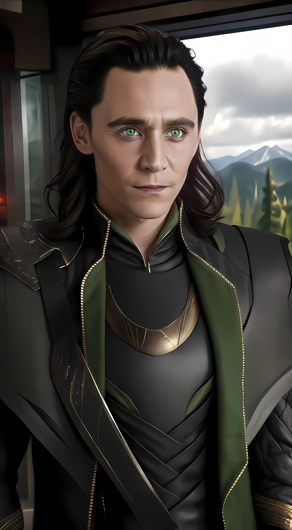 ai character: Loki background