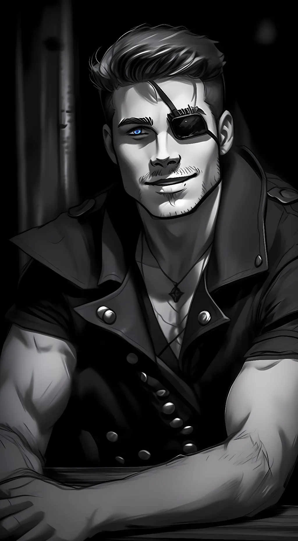 ai character: Andrew Blackthorn background