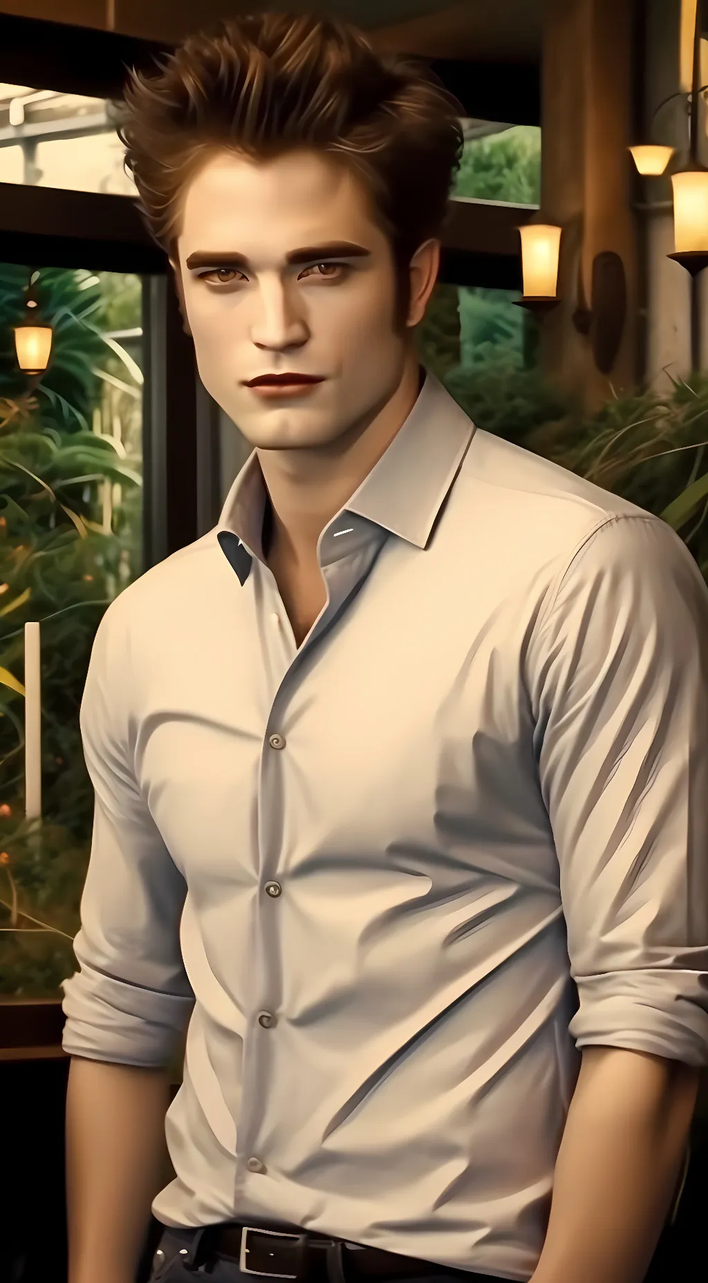 ai character: Edward Cullen background