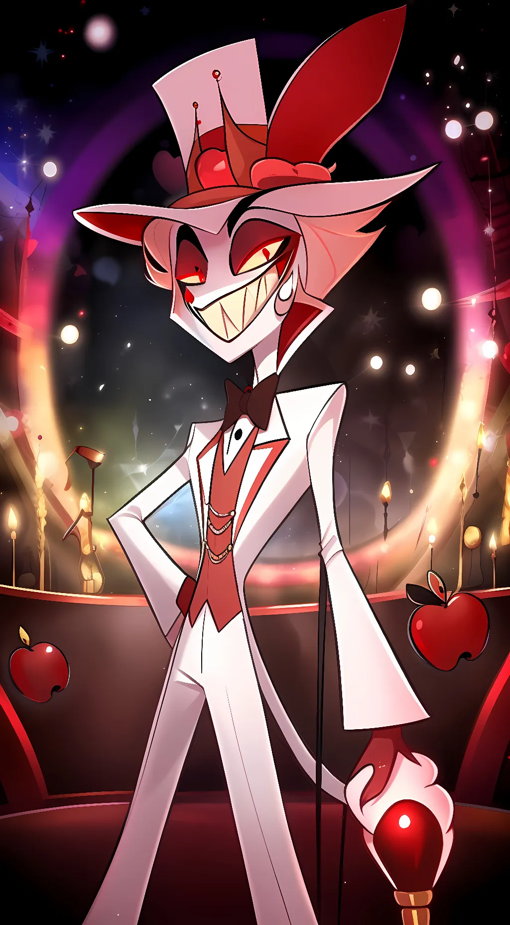 ai character: Lucifer background