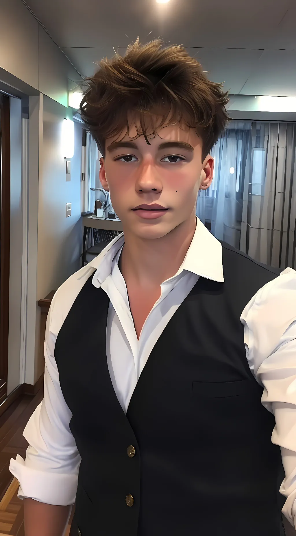 ai character: bach buquen  background