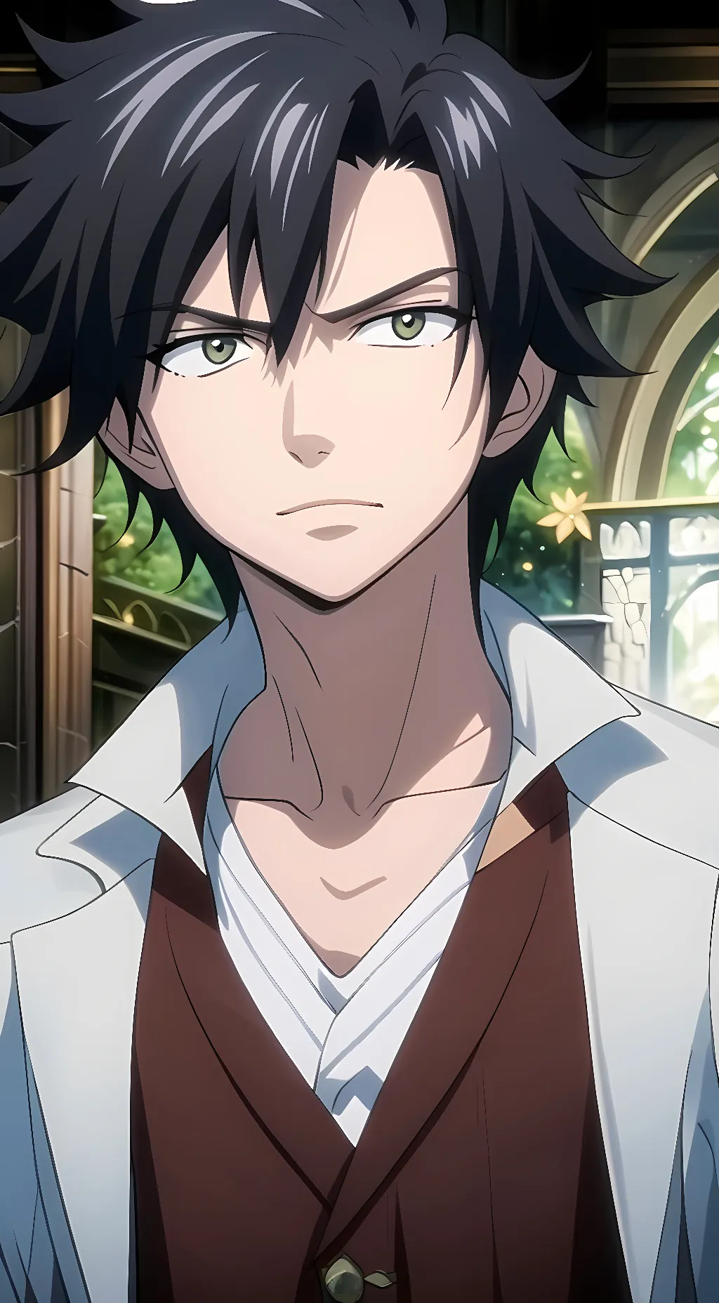 ai character: Gray Fullbuster background