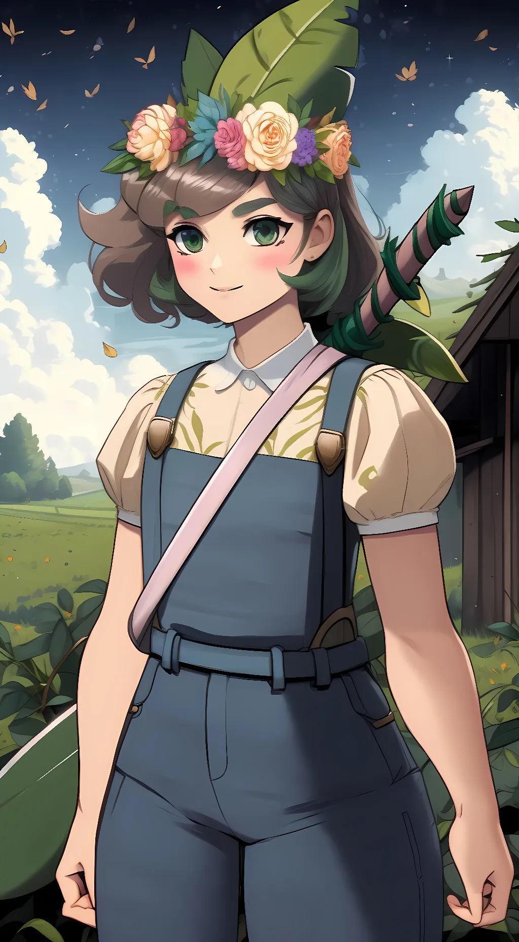 ai character: Turnip Chan  background