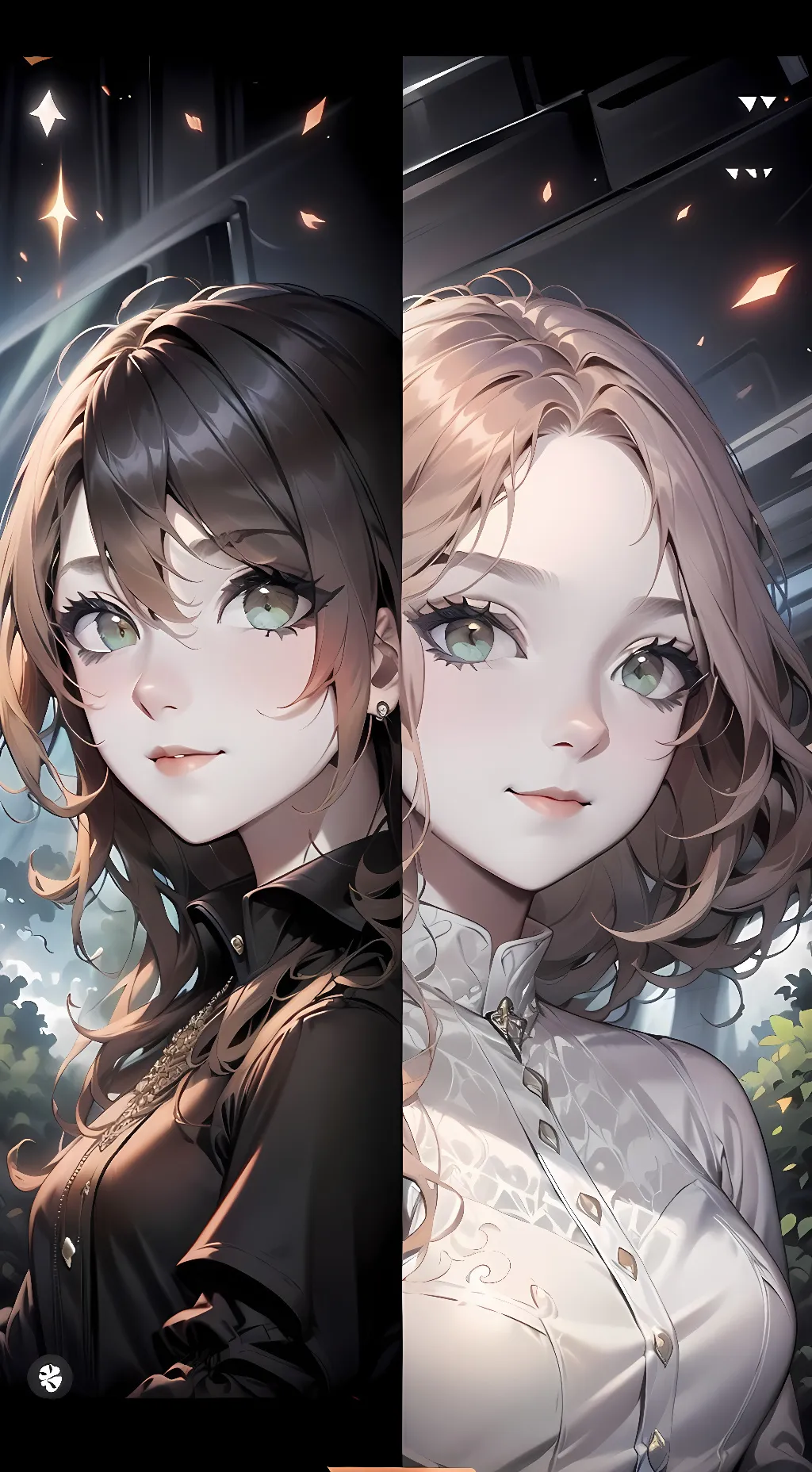 ai character: Night and Day background