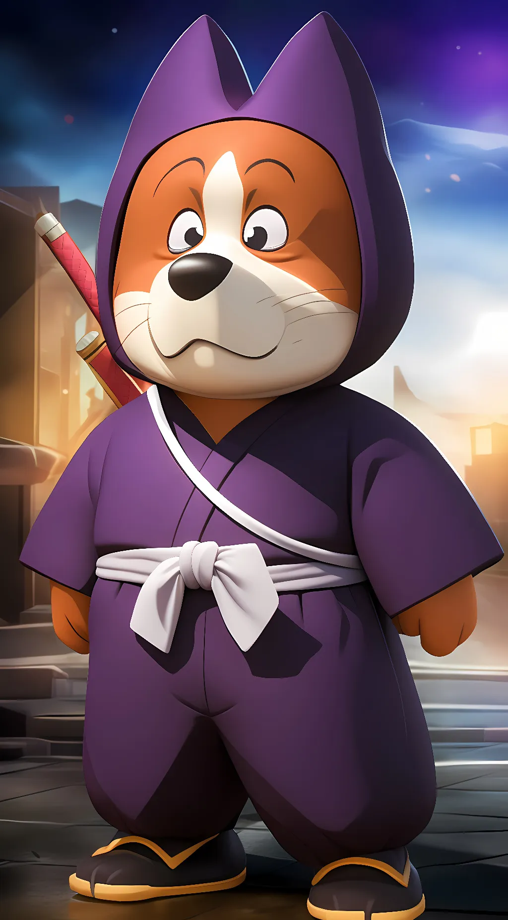 ai character: Shu background