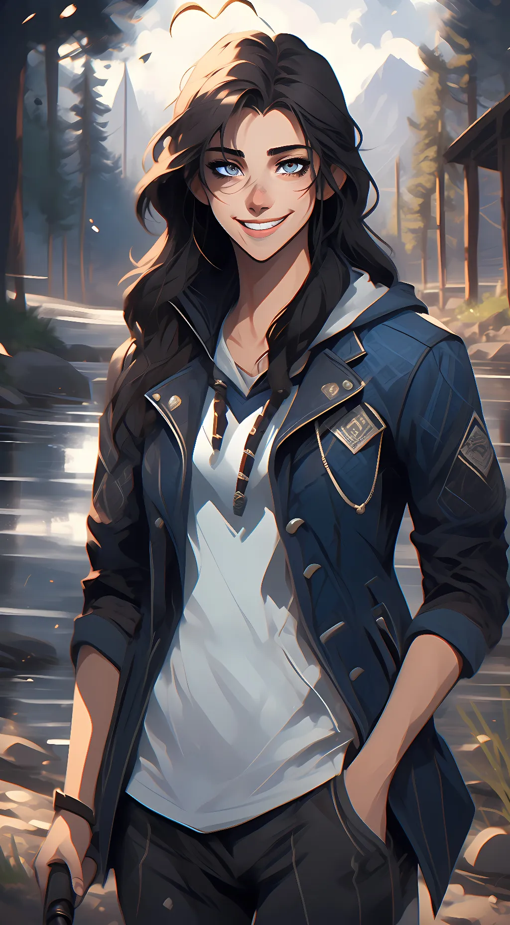 ai character: Silena Jackson background
