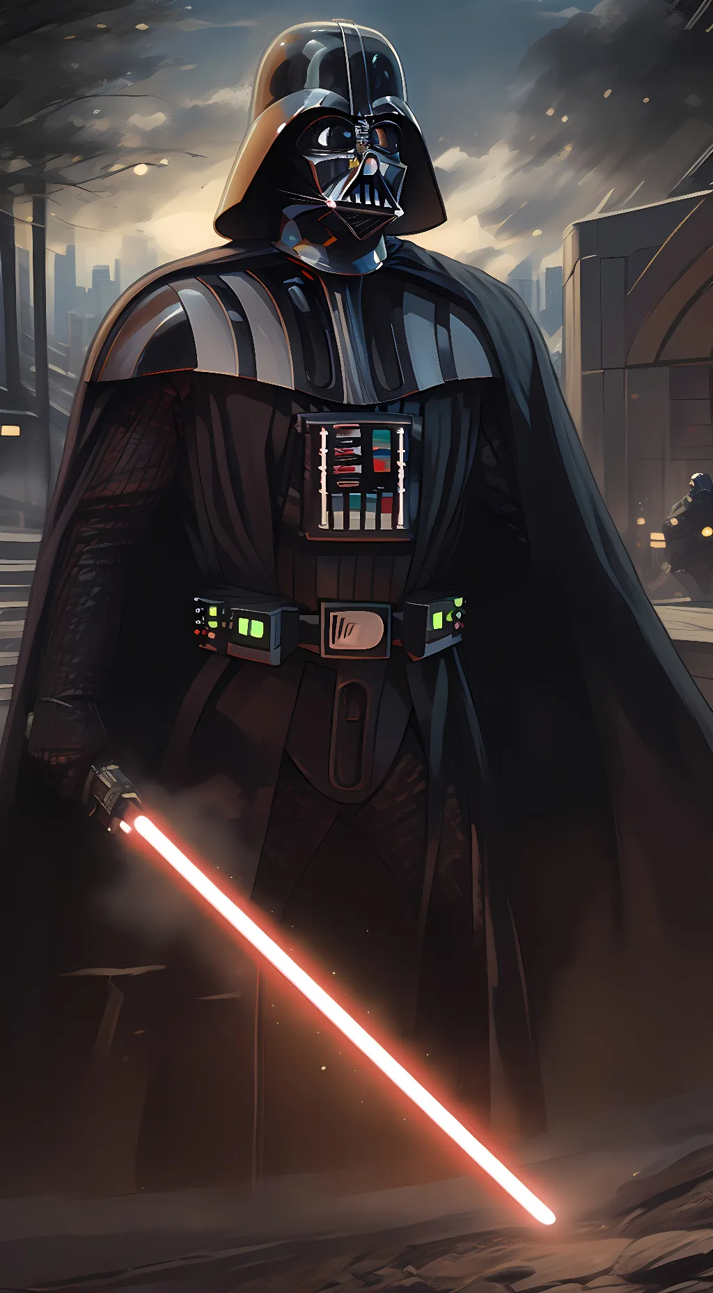 ai character: Darth Vader background