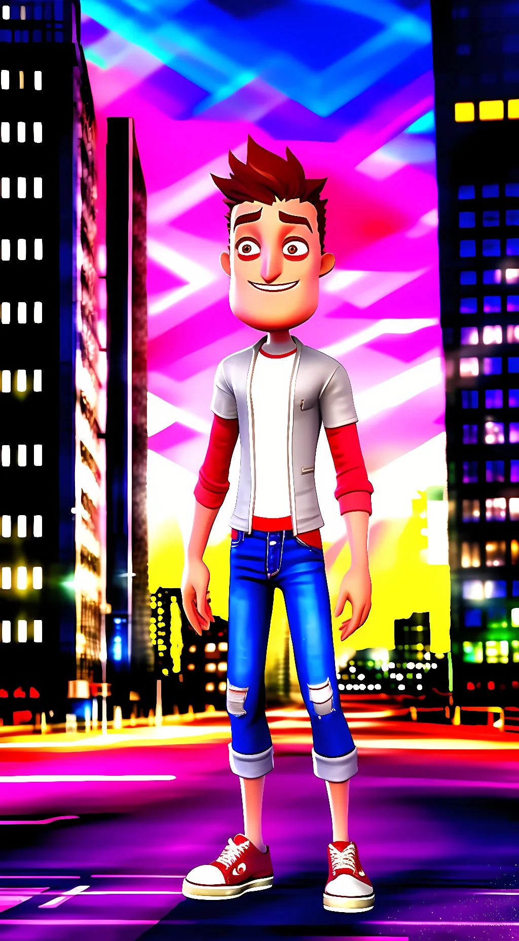 ai character: Nicky Roth background
