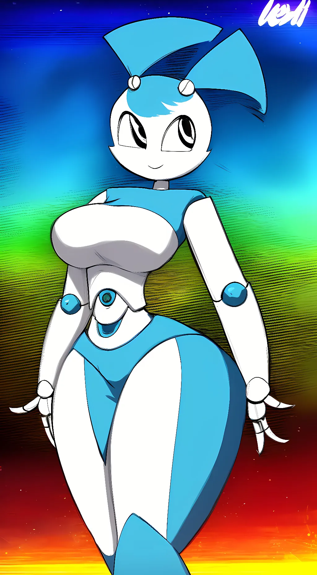 ai character: Jenny Wakeman  background