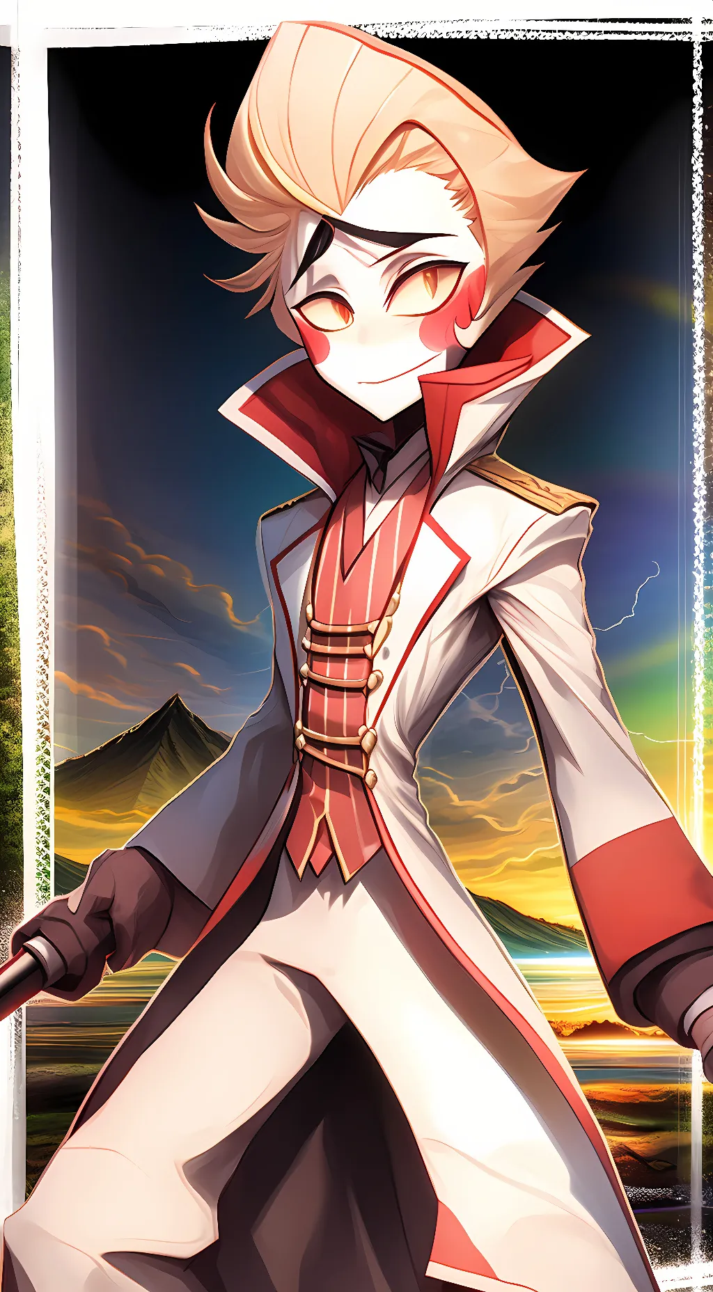 ai character: Lucifer background