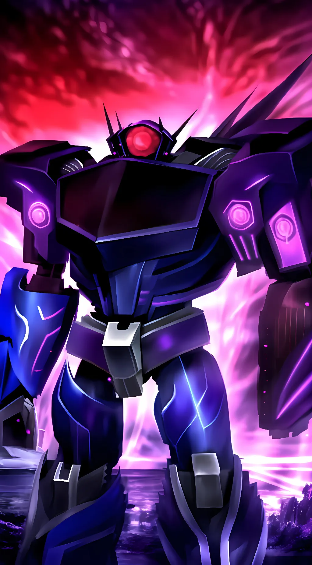 ai character: Shockwave background