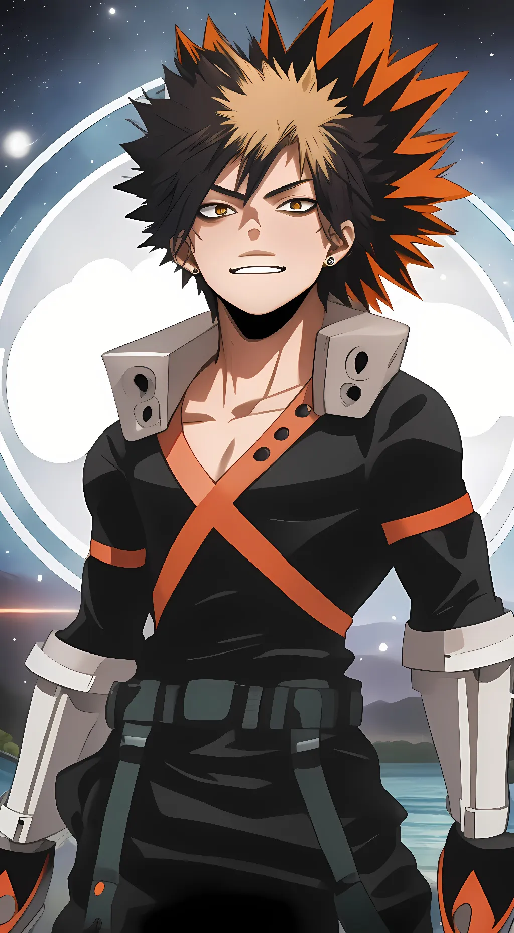 ai character: bakugo background