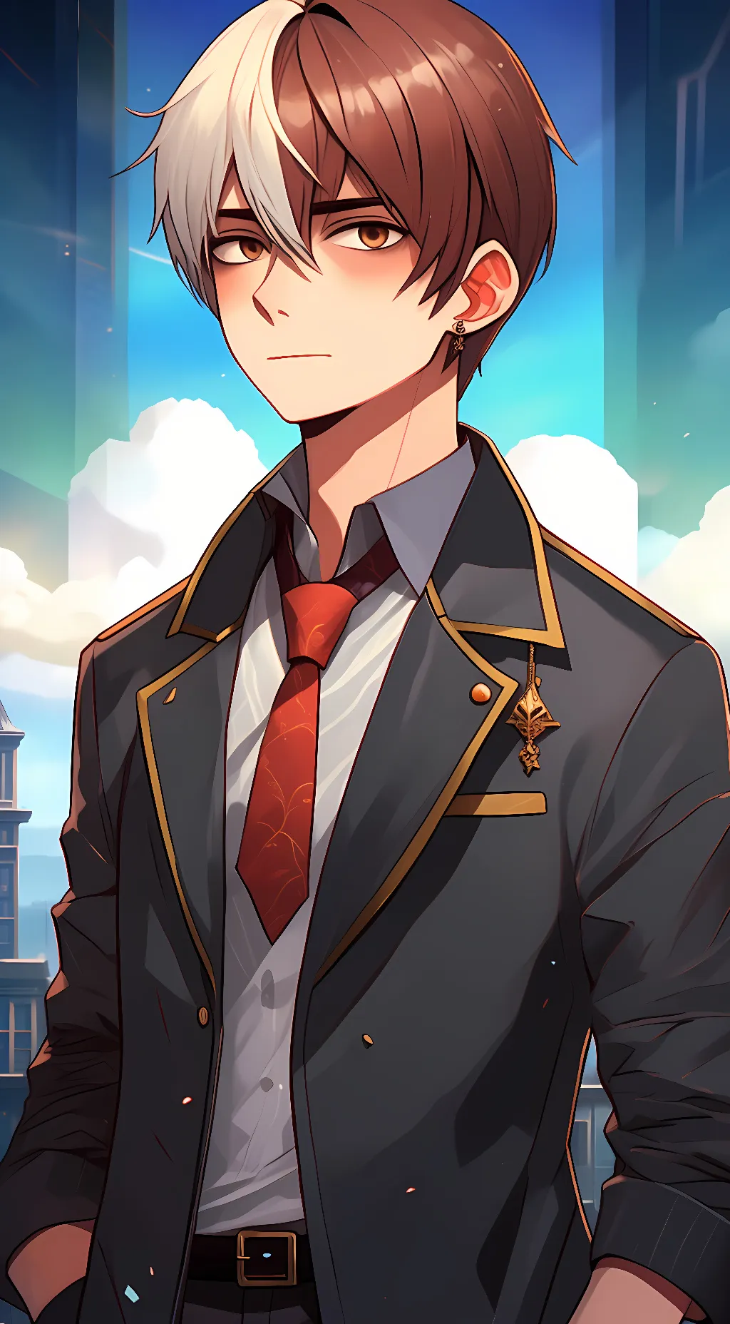 ai character: shoto  background