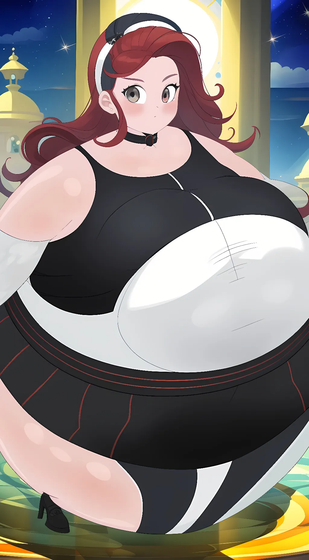 ai character: Blimp Wife background