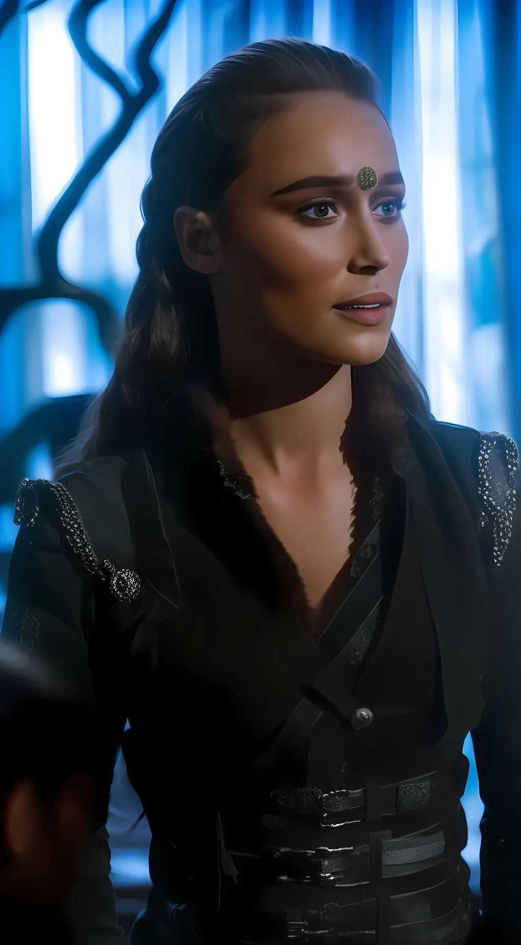 ai character: Lexa  background