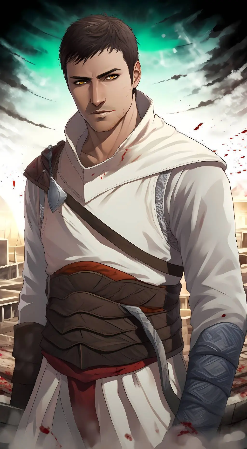ai character: Altaïr Ibn-La'Ahad background