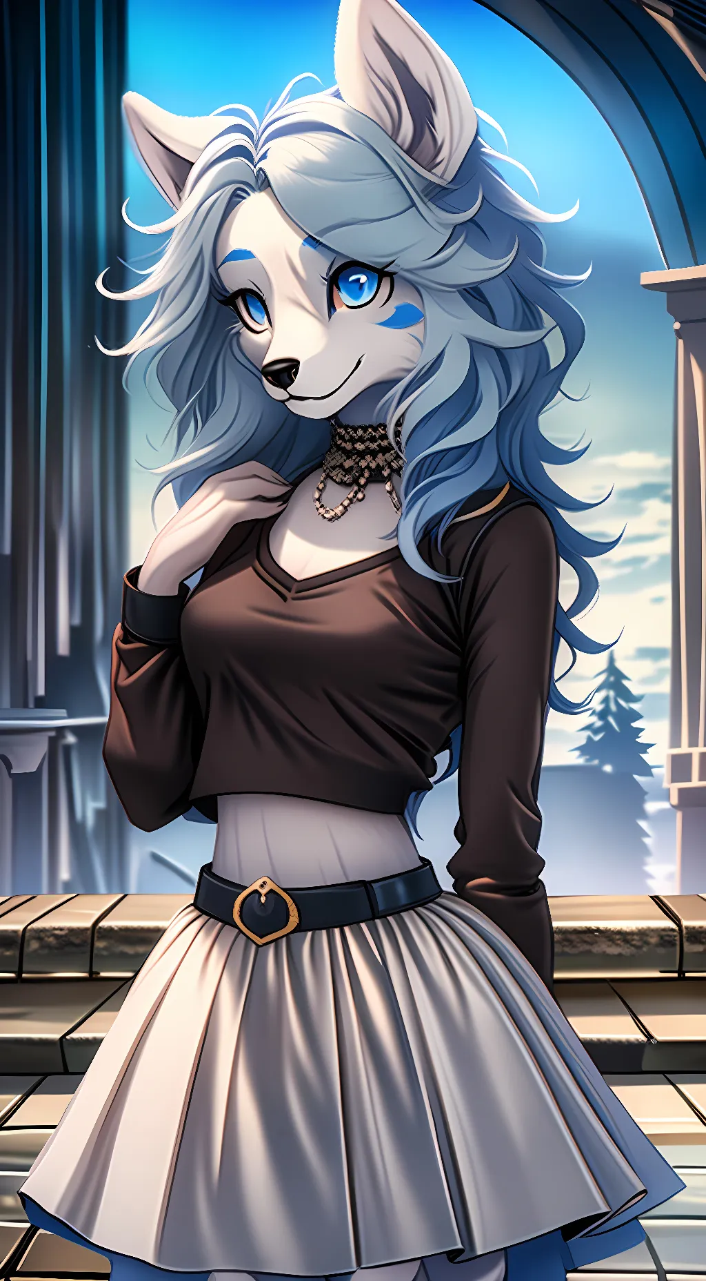 ai character: Anne background