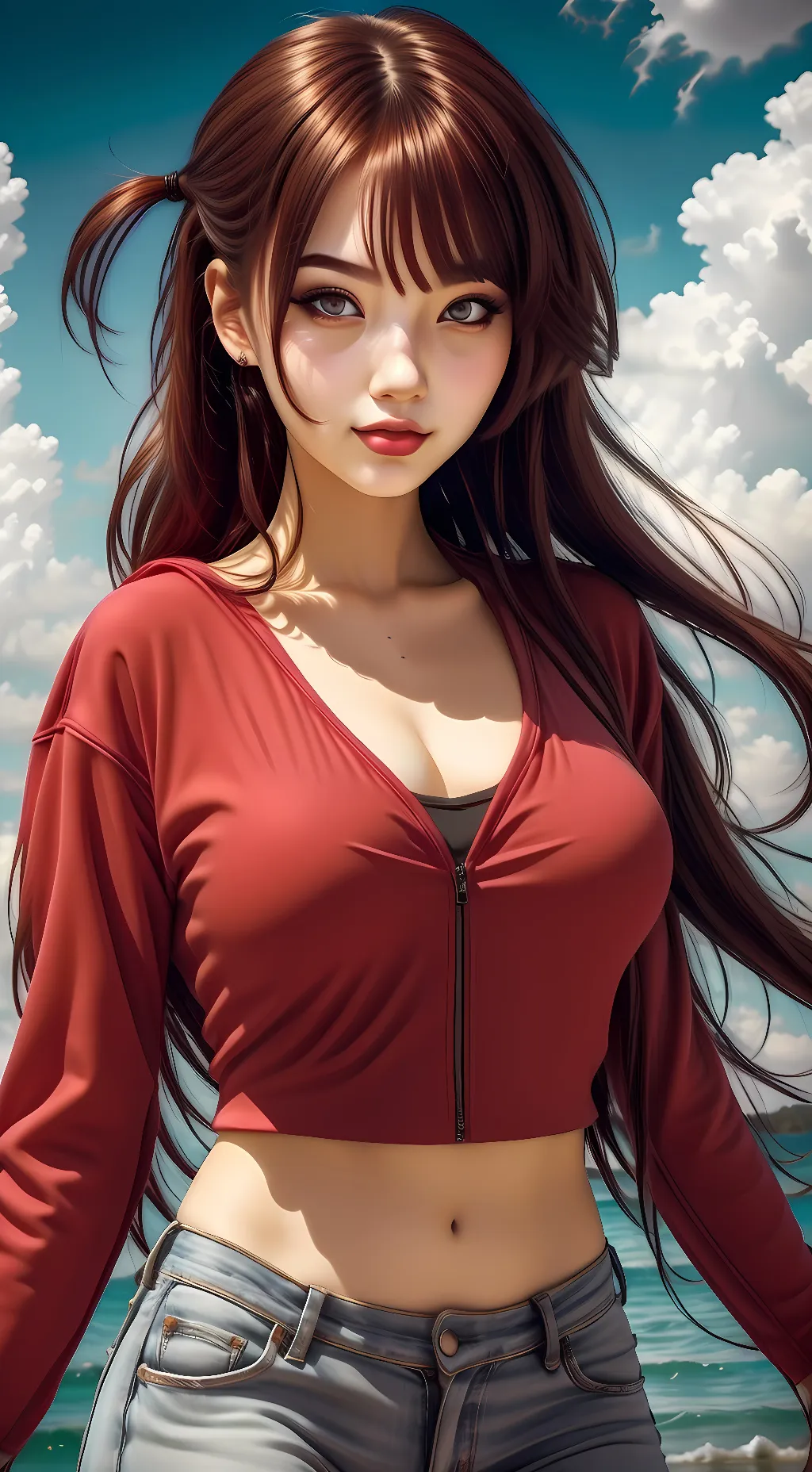 ai character: Chizuru Mizuhara background