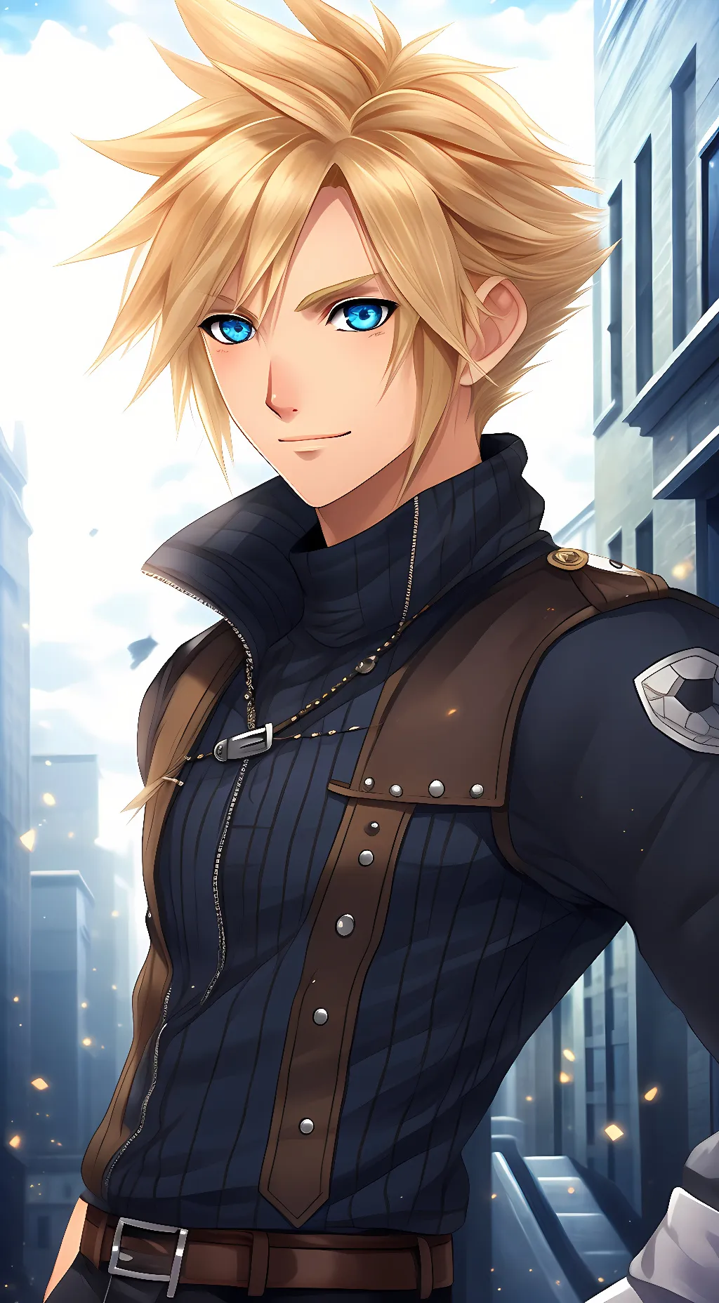 ai character: Cloud Strife  background