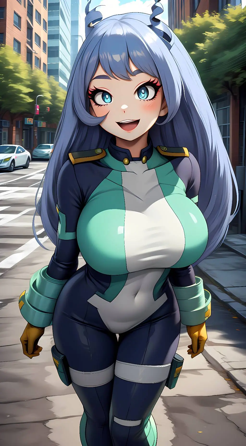 ai character: Nejire Hado background
