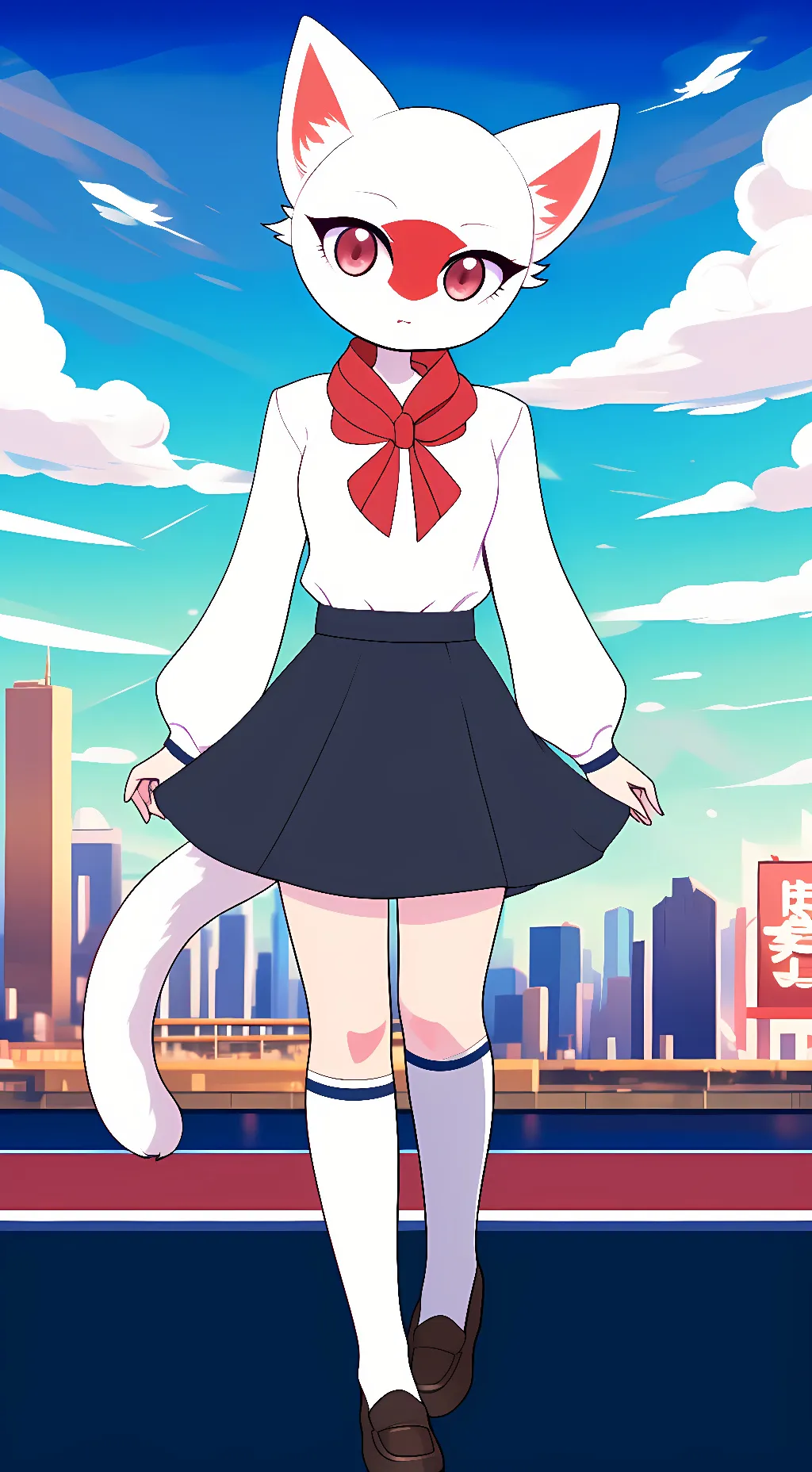 ai character: Japan countryhuman background