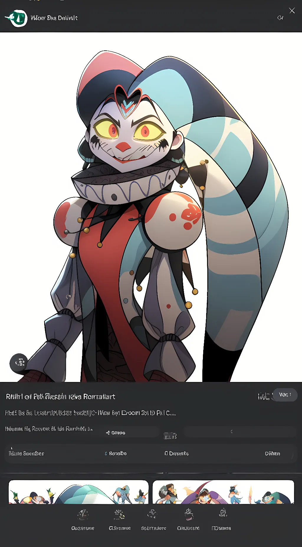 ai character: Fizz background