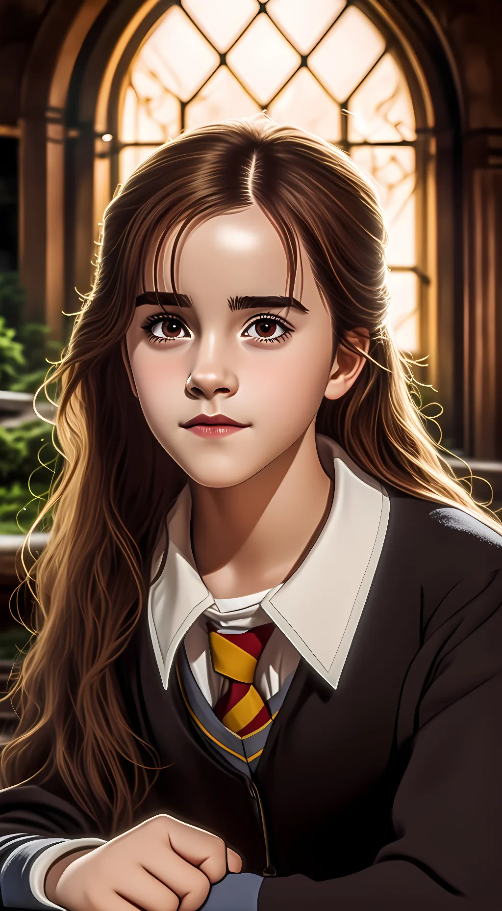 ai character: Hermione background