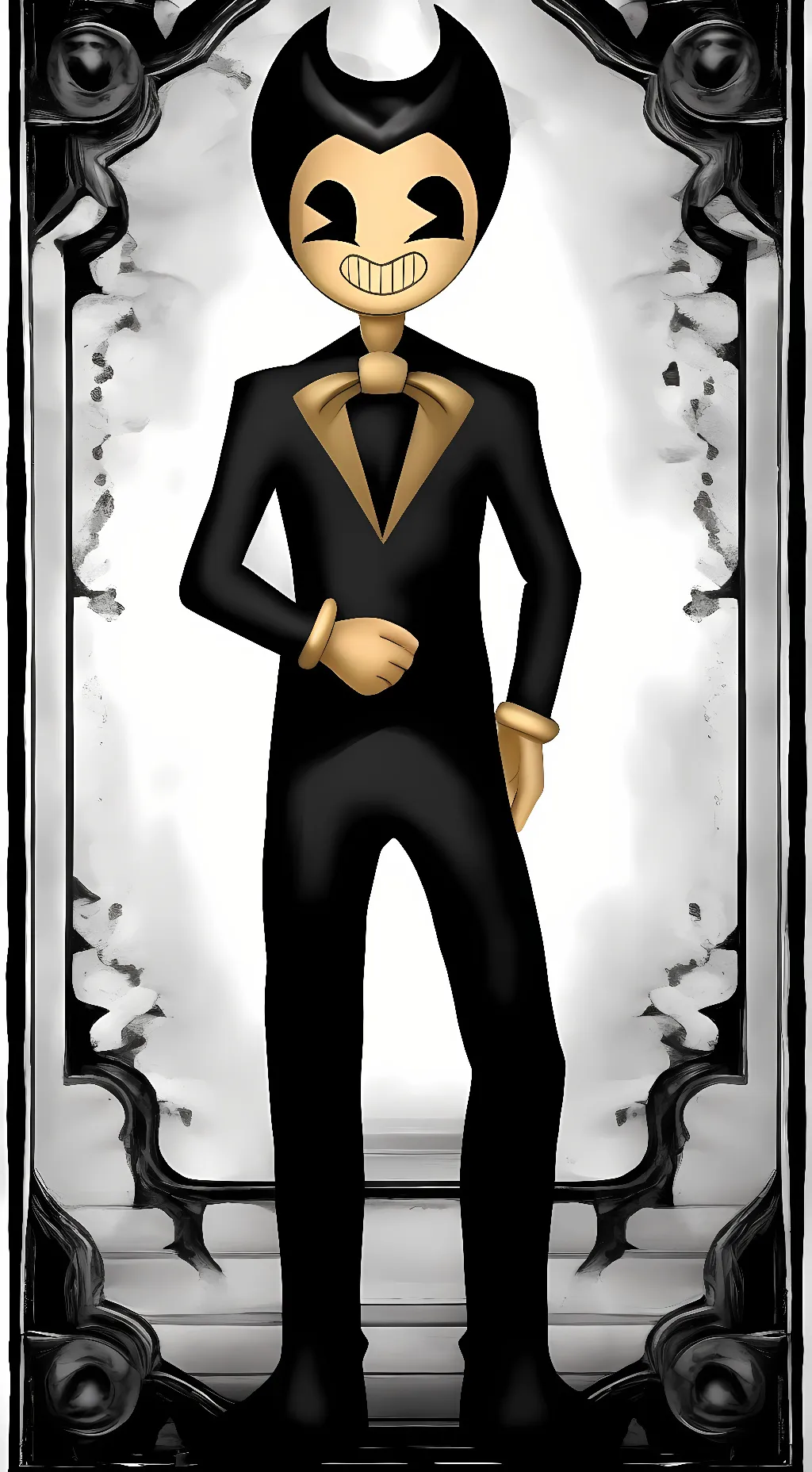 ai character: Bendy background