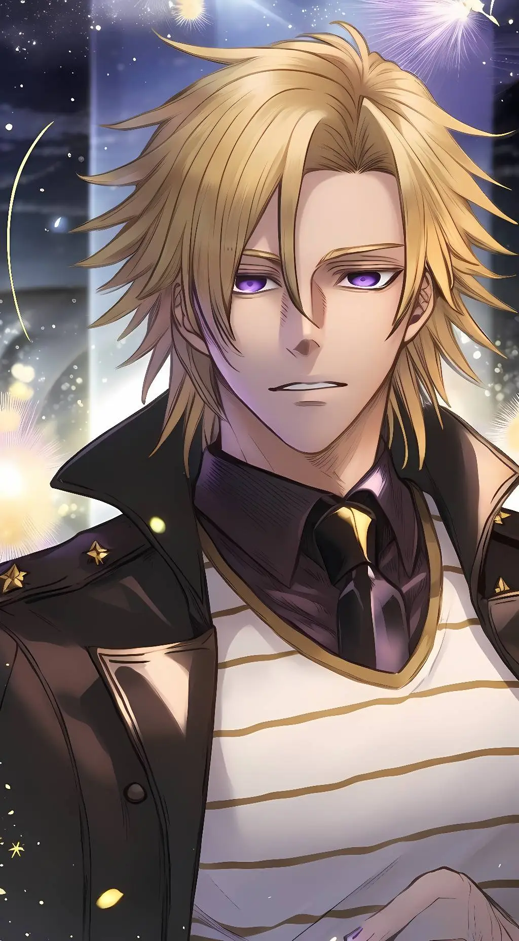 ai character: Daybit Sem Void background