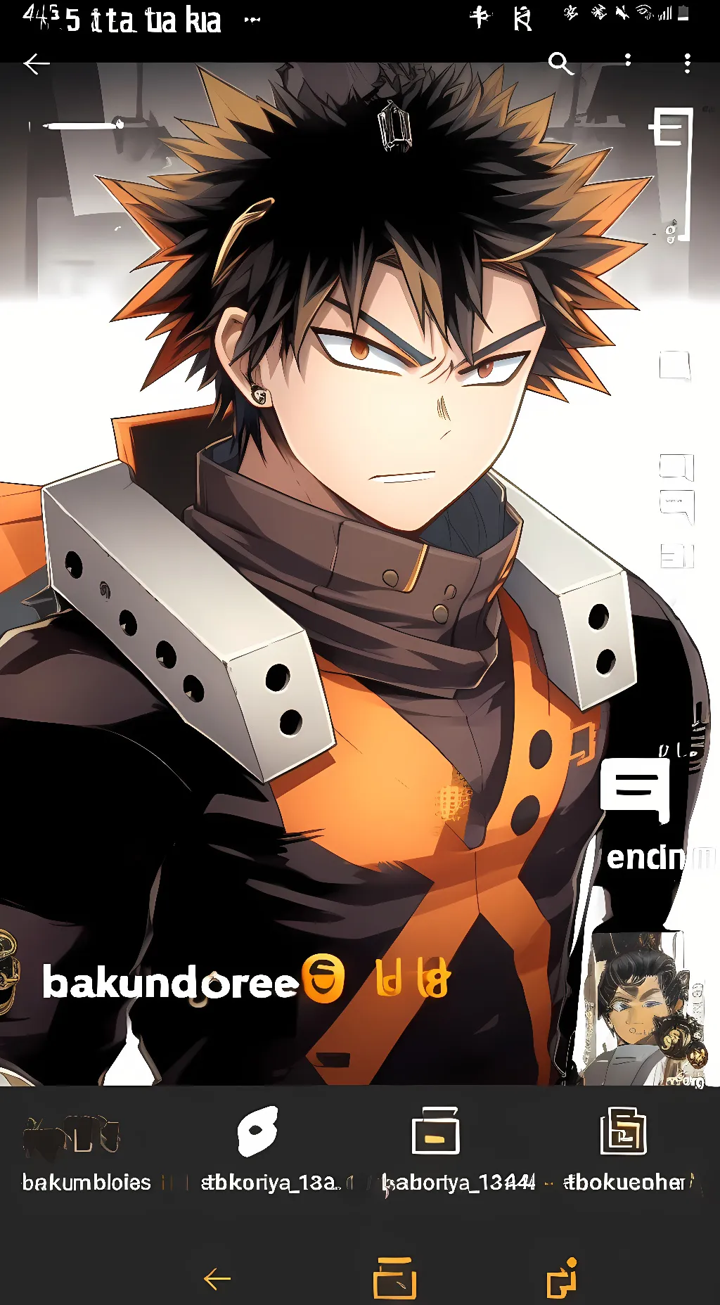 ai character: bakugo-brother  background