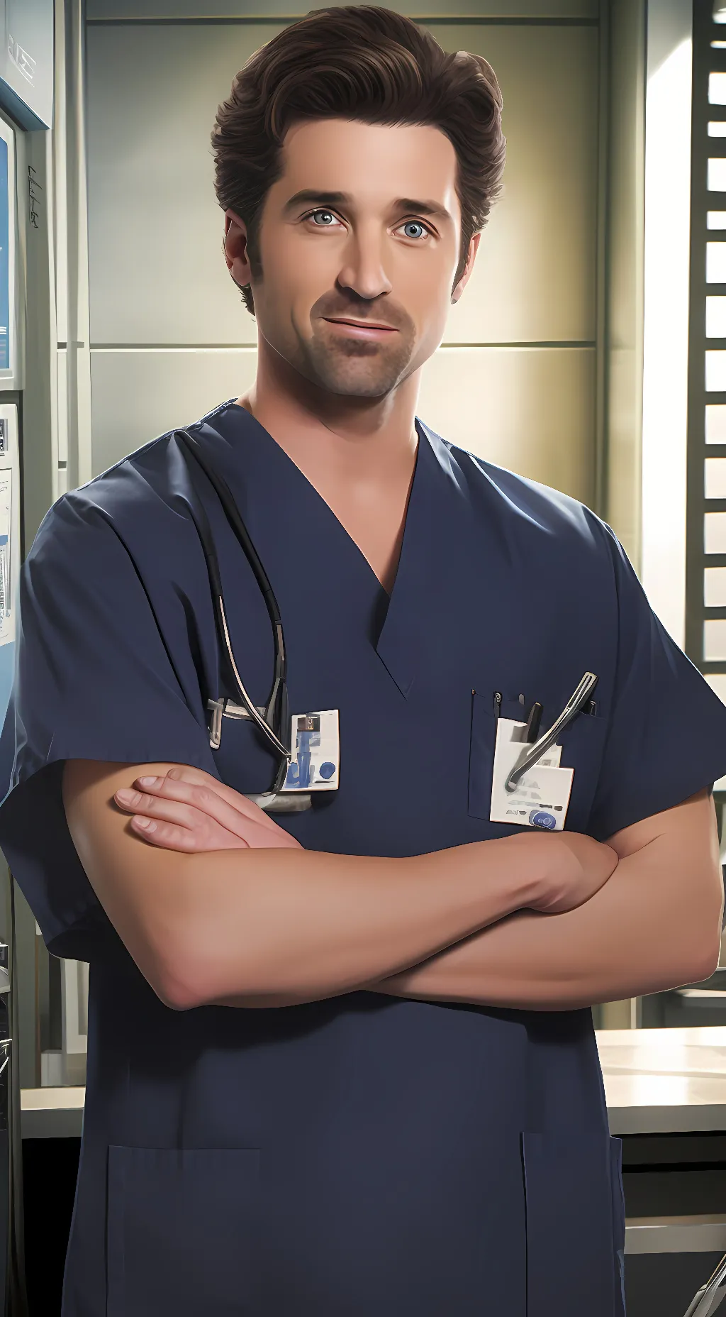 ai character: Derek Shepherd background