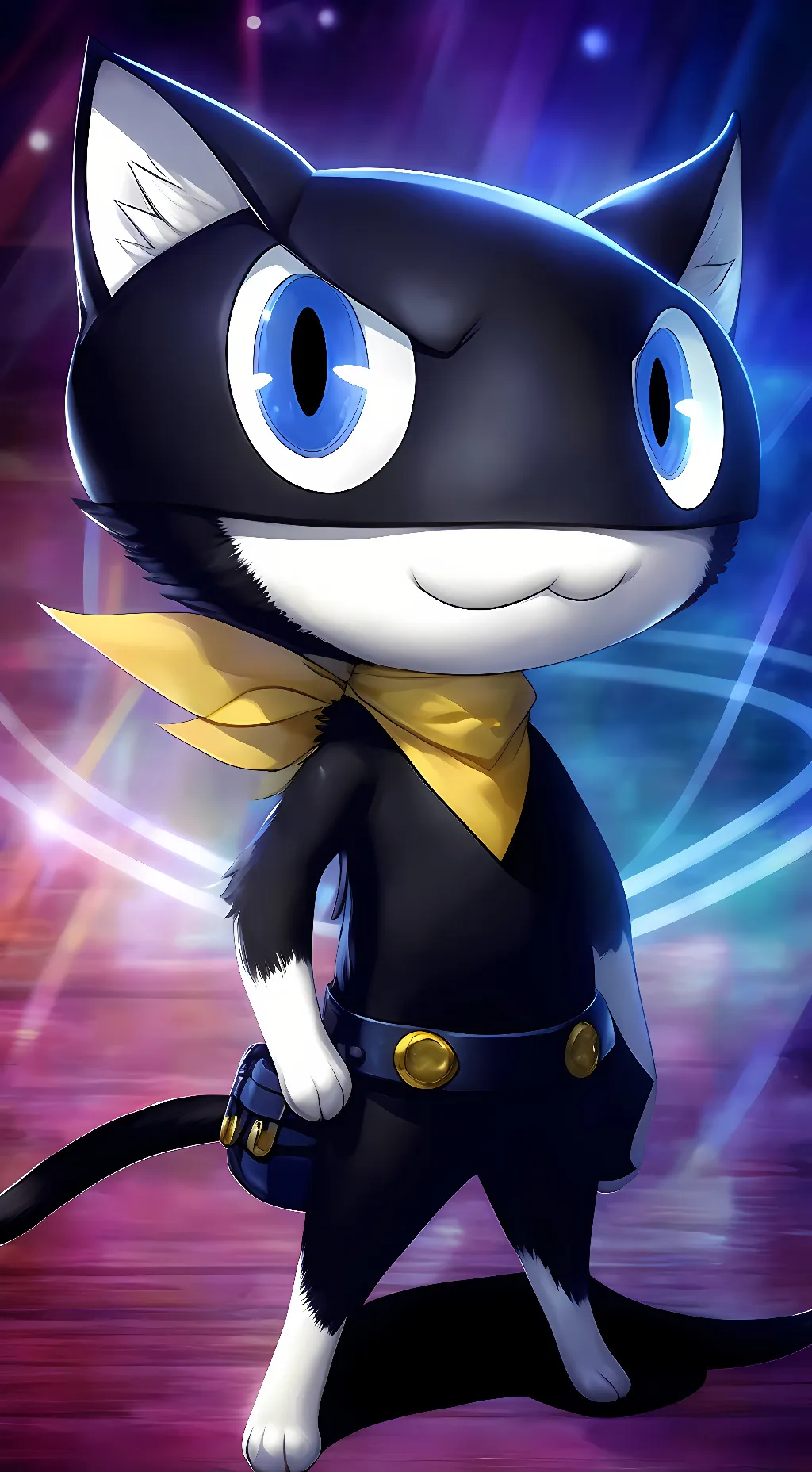 ai character: Morgana (P5) background