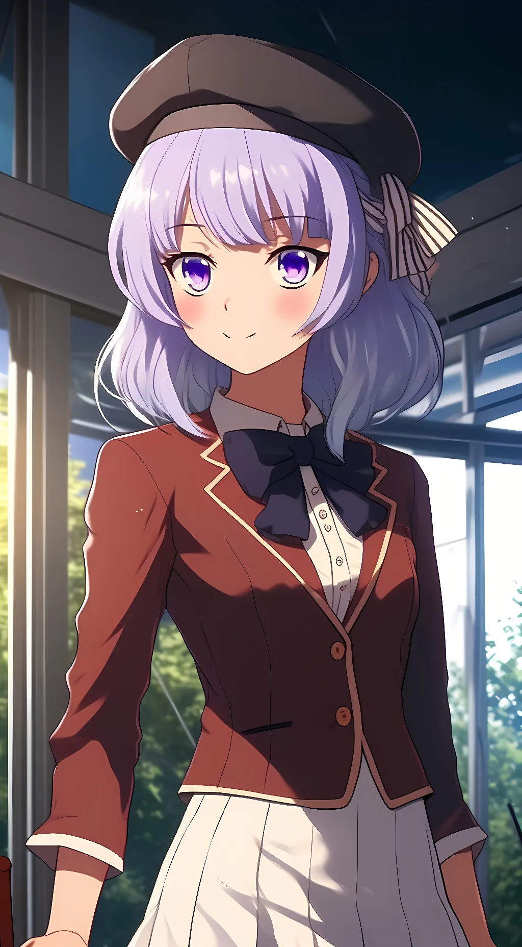 ai character: Sakayanagi Arisu background