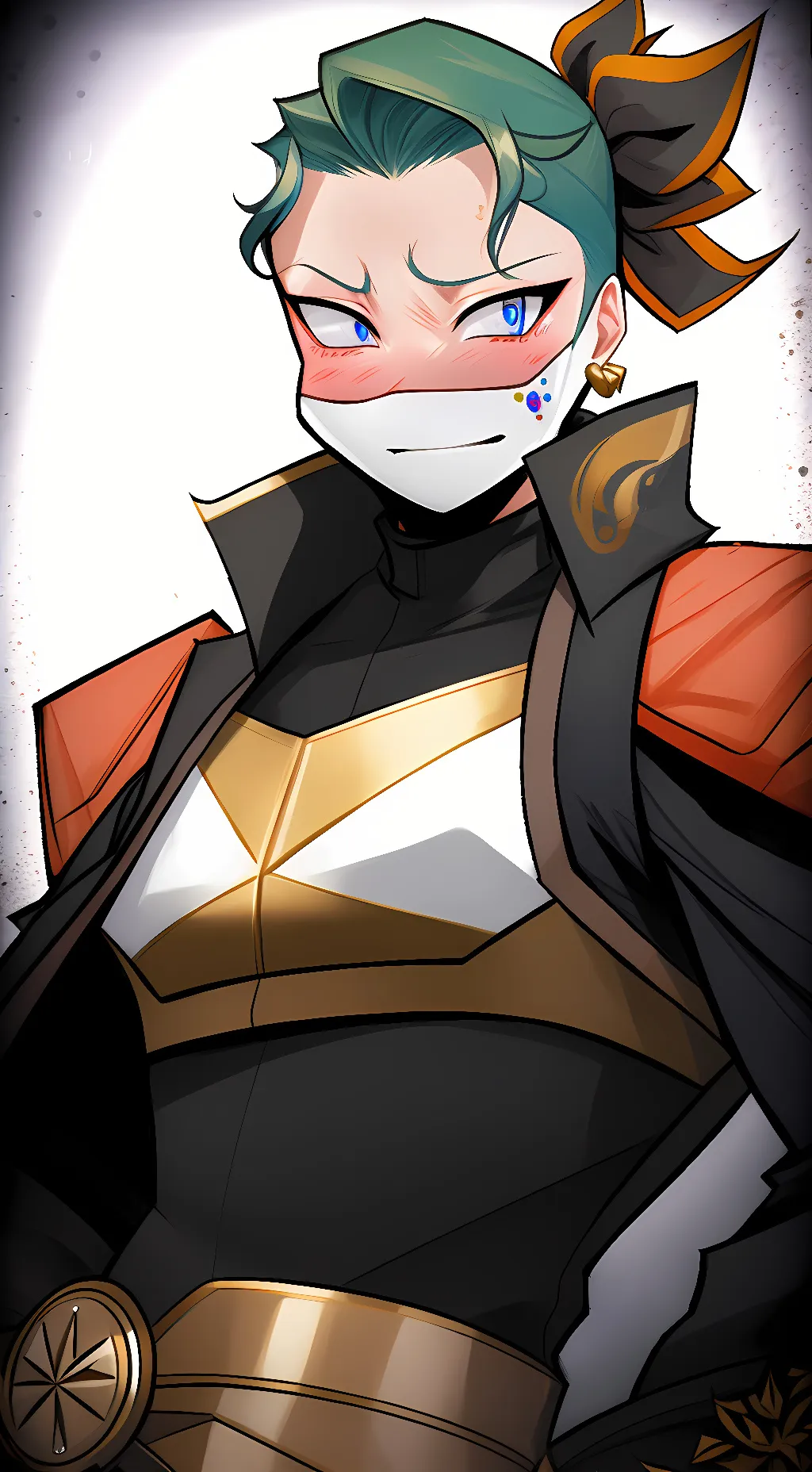 ai character: [Foot Clan] Mikey  background