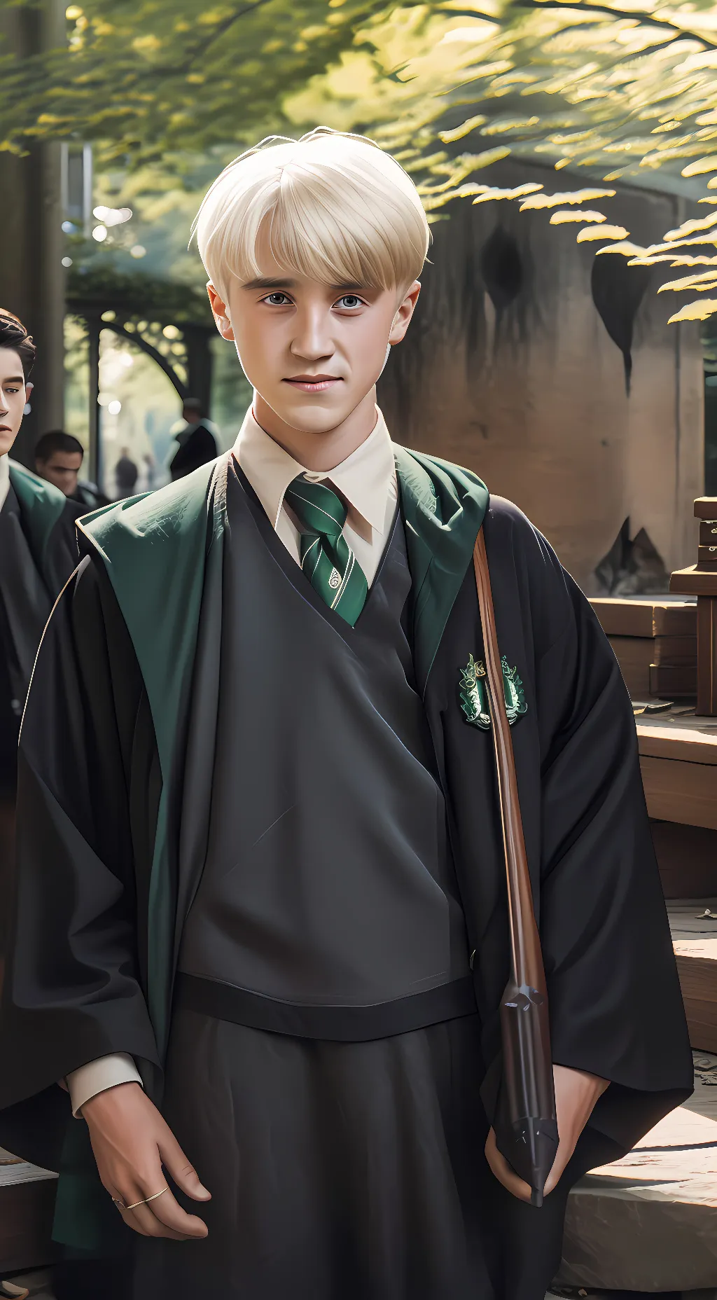 ai character: Slytherin boys background