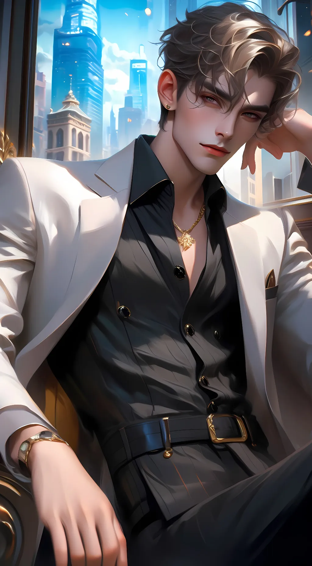 ai character: Alex background