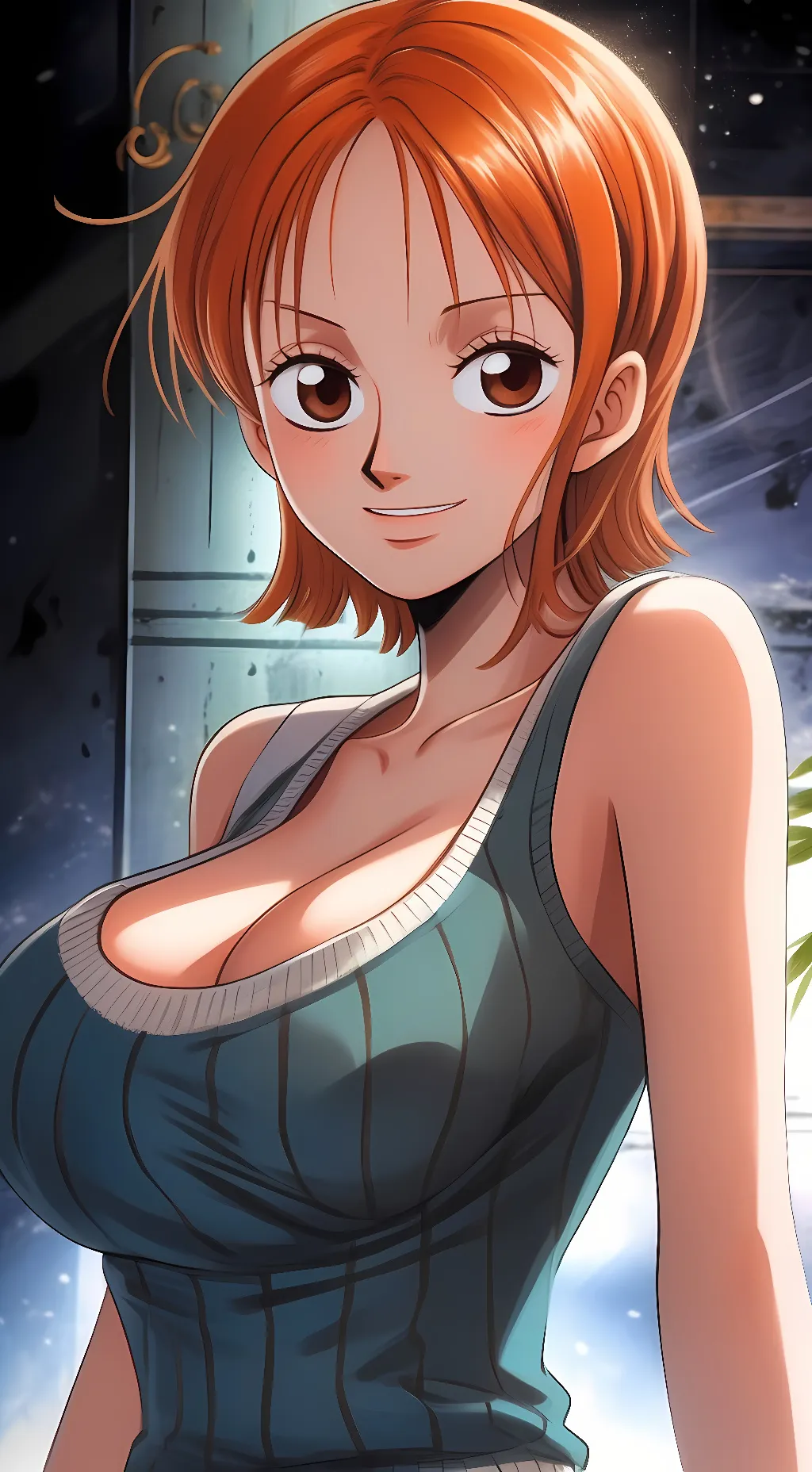ai character: Nami background