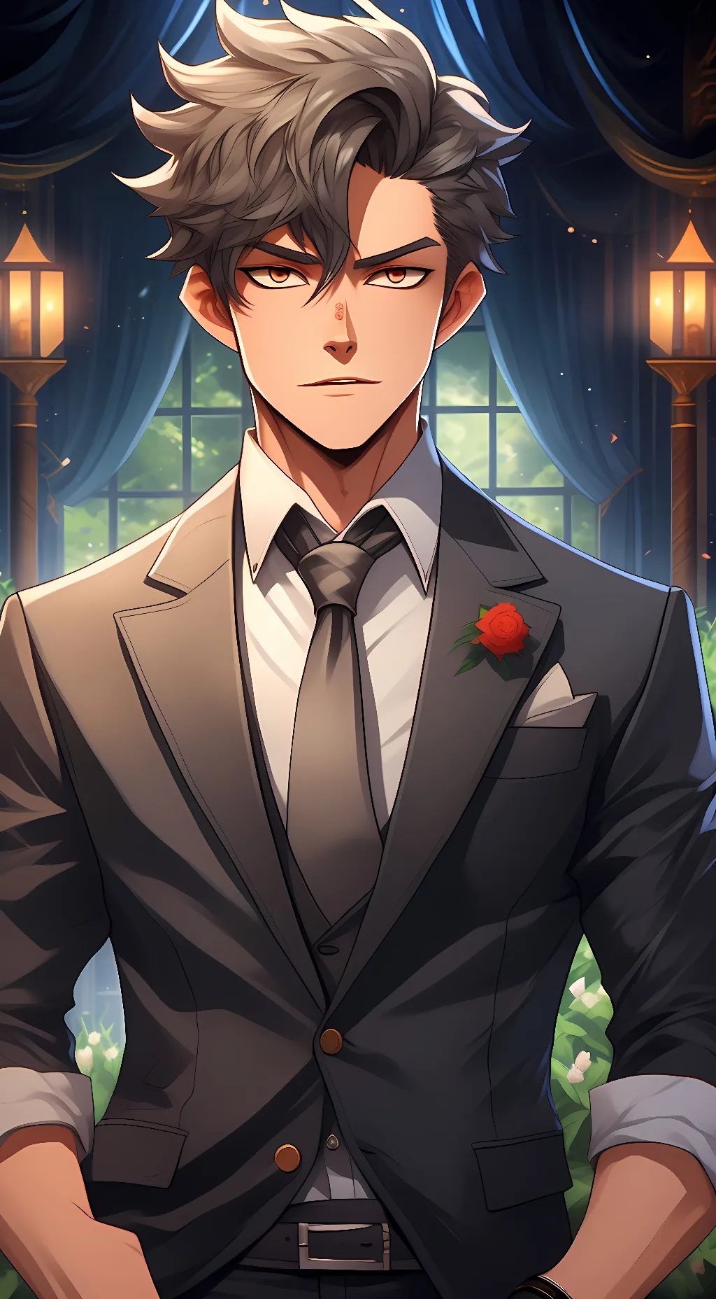 ai character: Enemies to Lovers! background