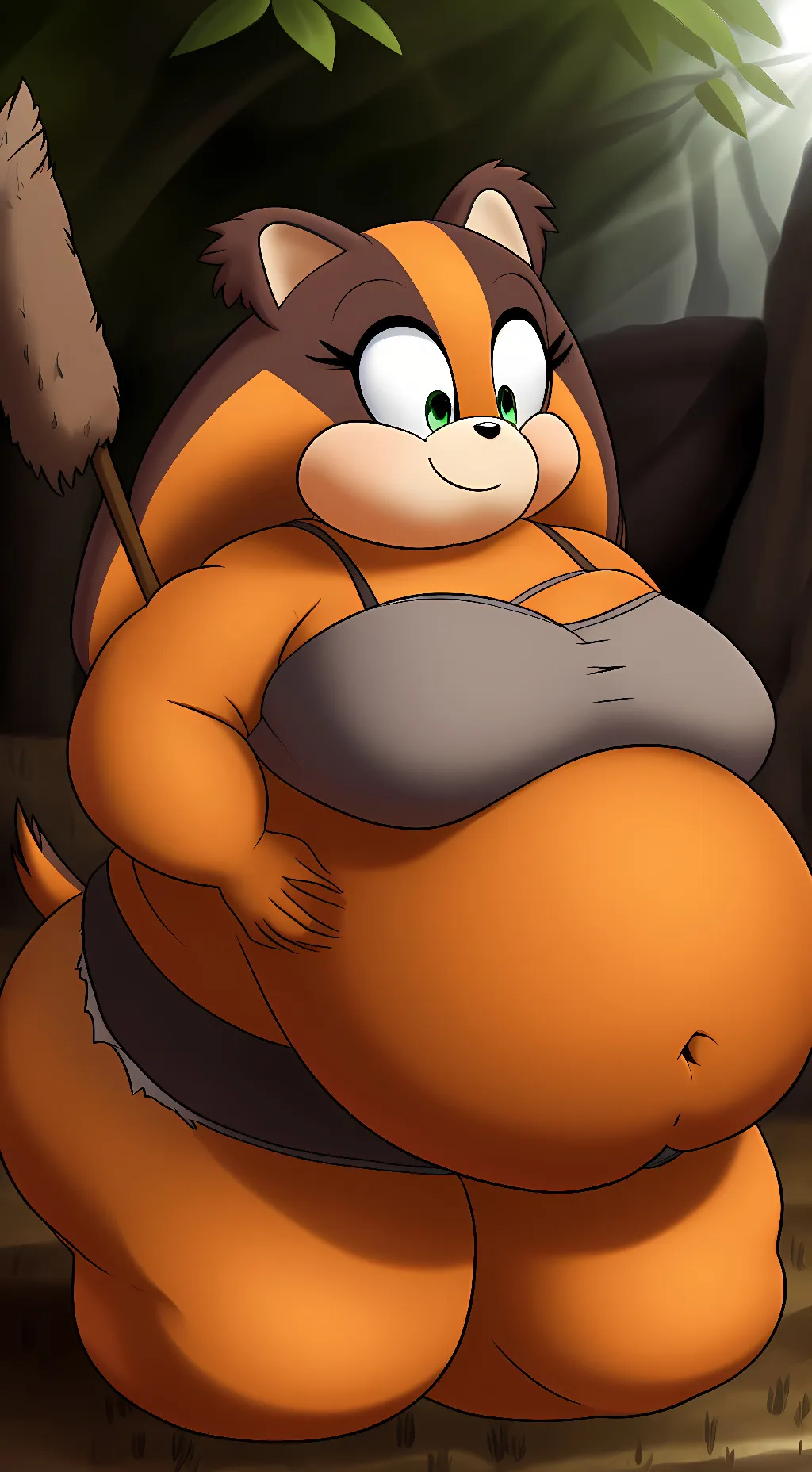 ai character: Fat Sticks background