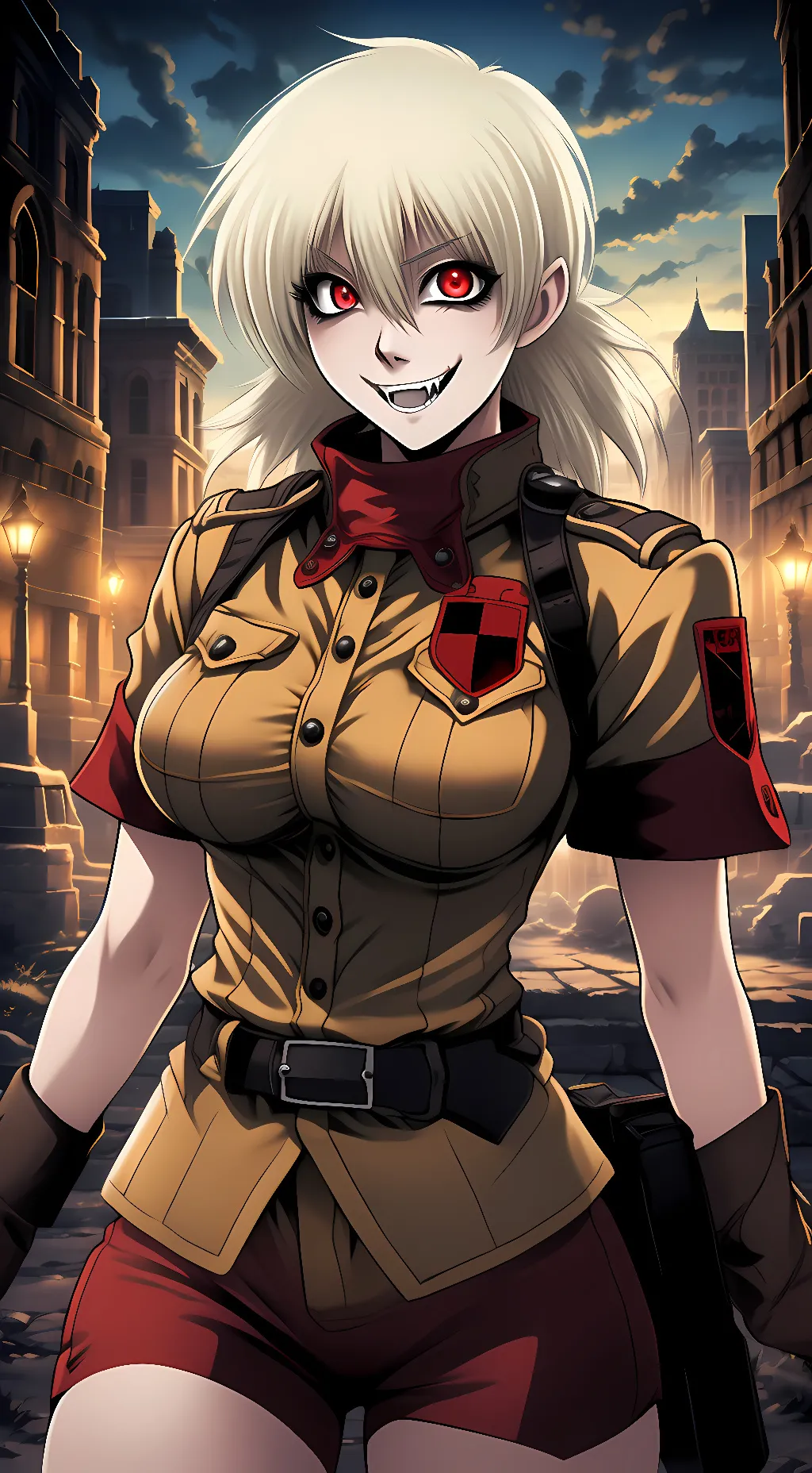 ai character: Seras Victoria background