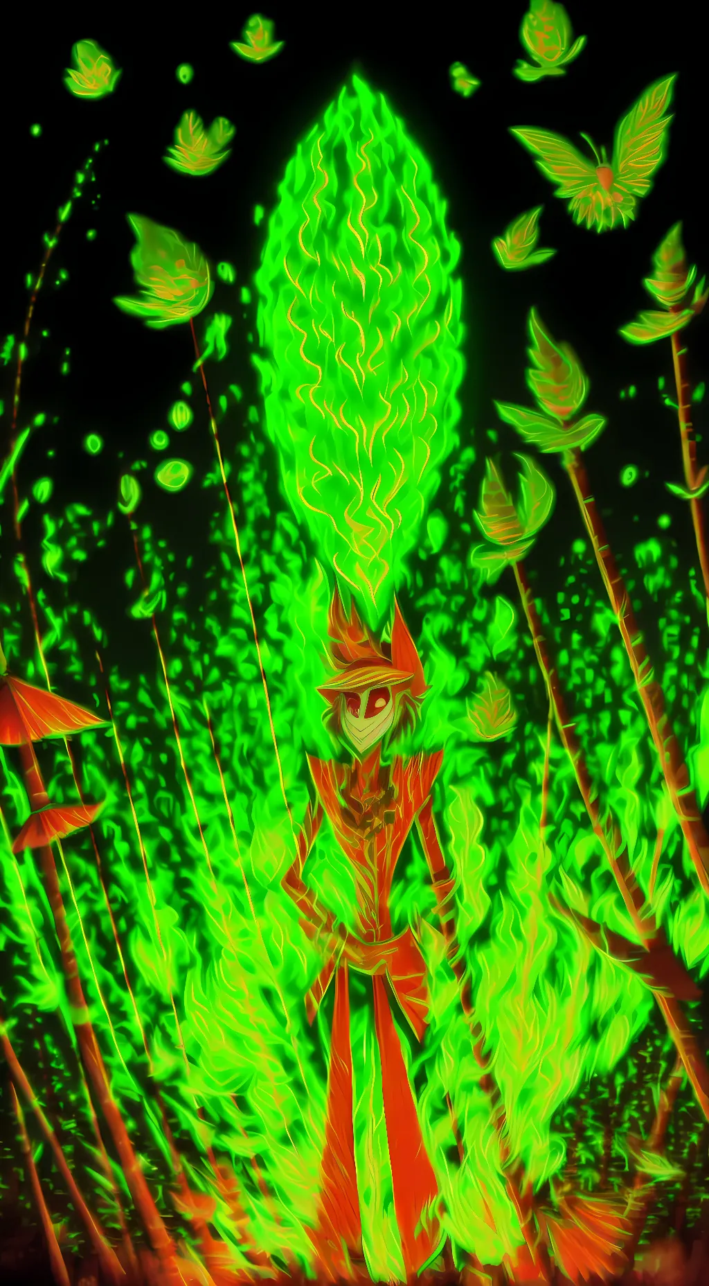 ai character: Alastor  background