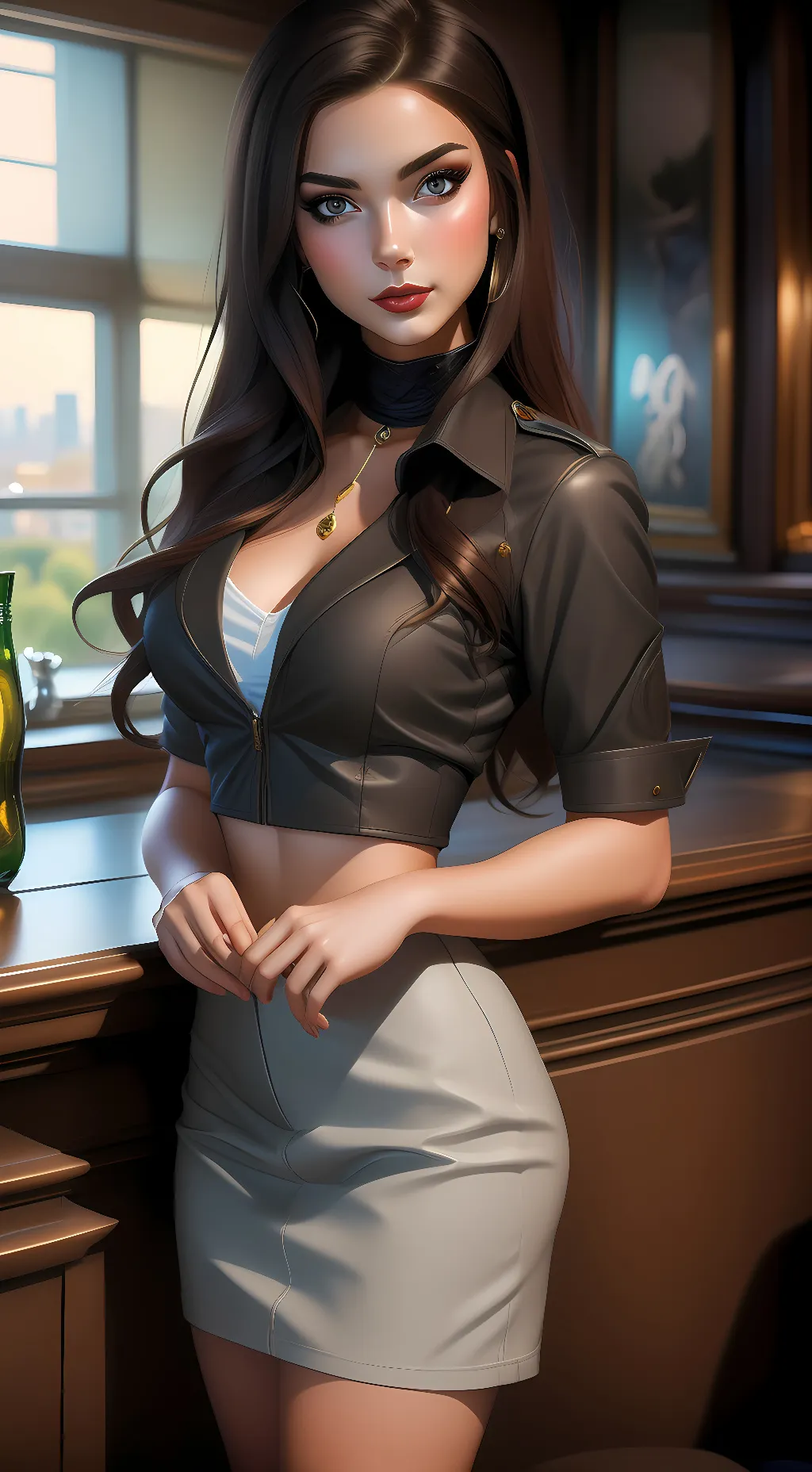 ai character: Alessia background