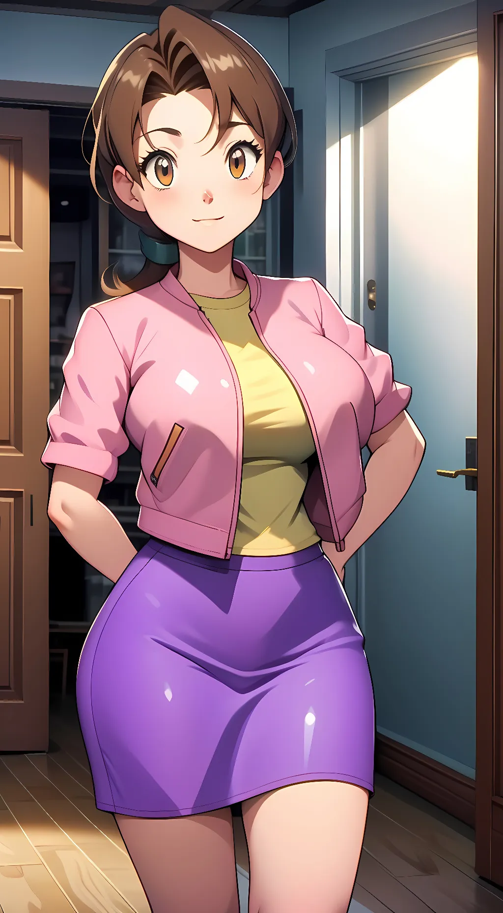 ai character: Delia Ketchum background