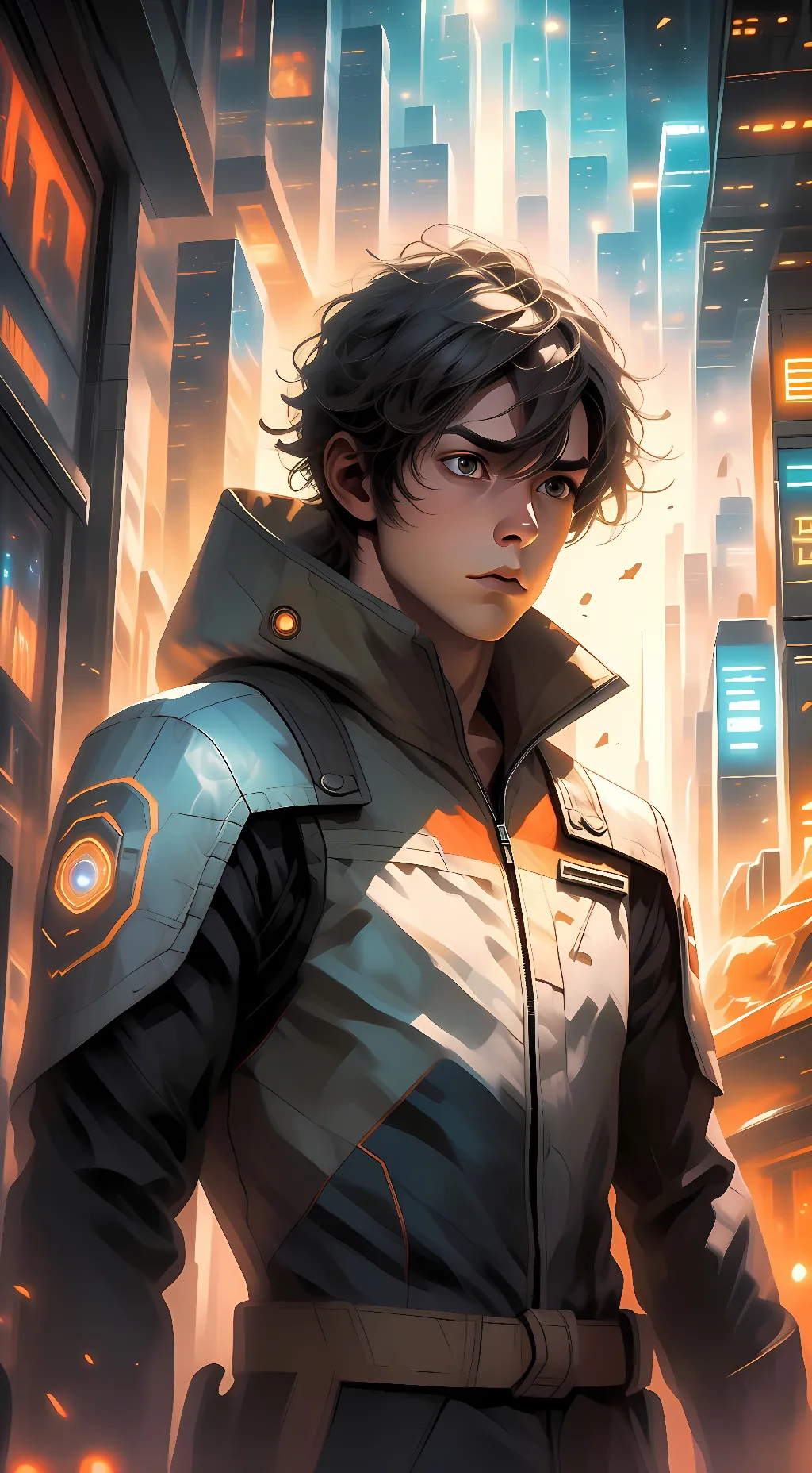 ai character: Edison background