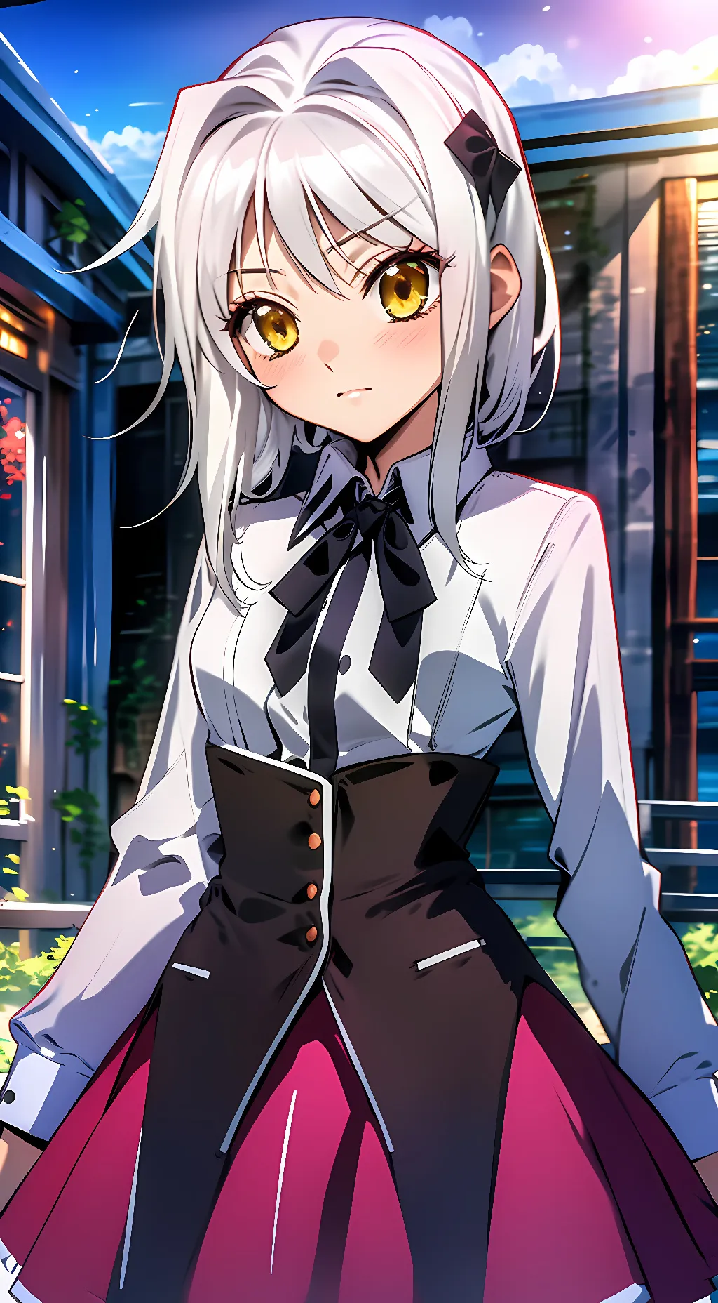 ai character: Koneko Toujou  background