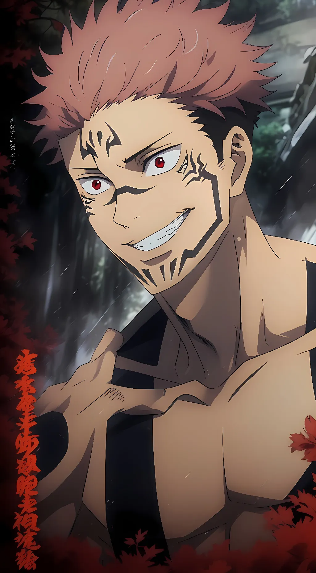 ai character: Ryomen Sukuna background