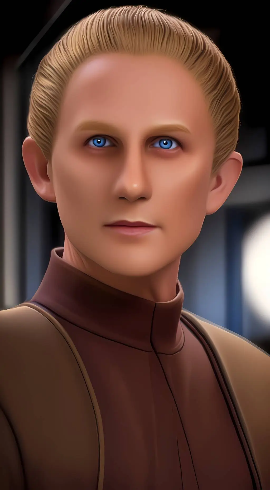 ai character: Odo Ital  background