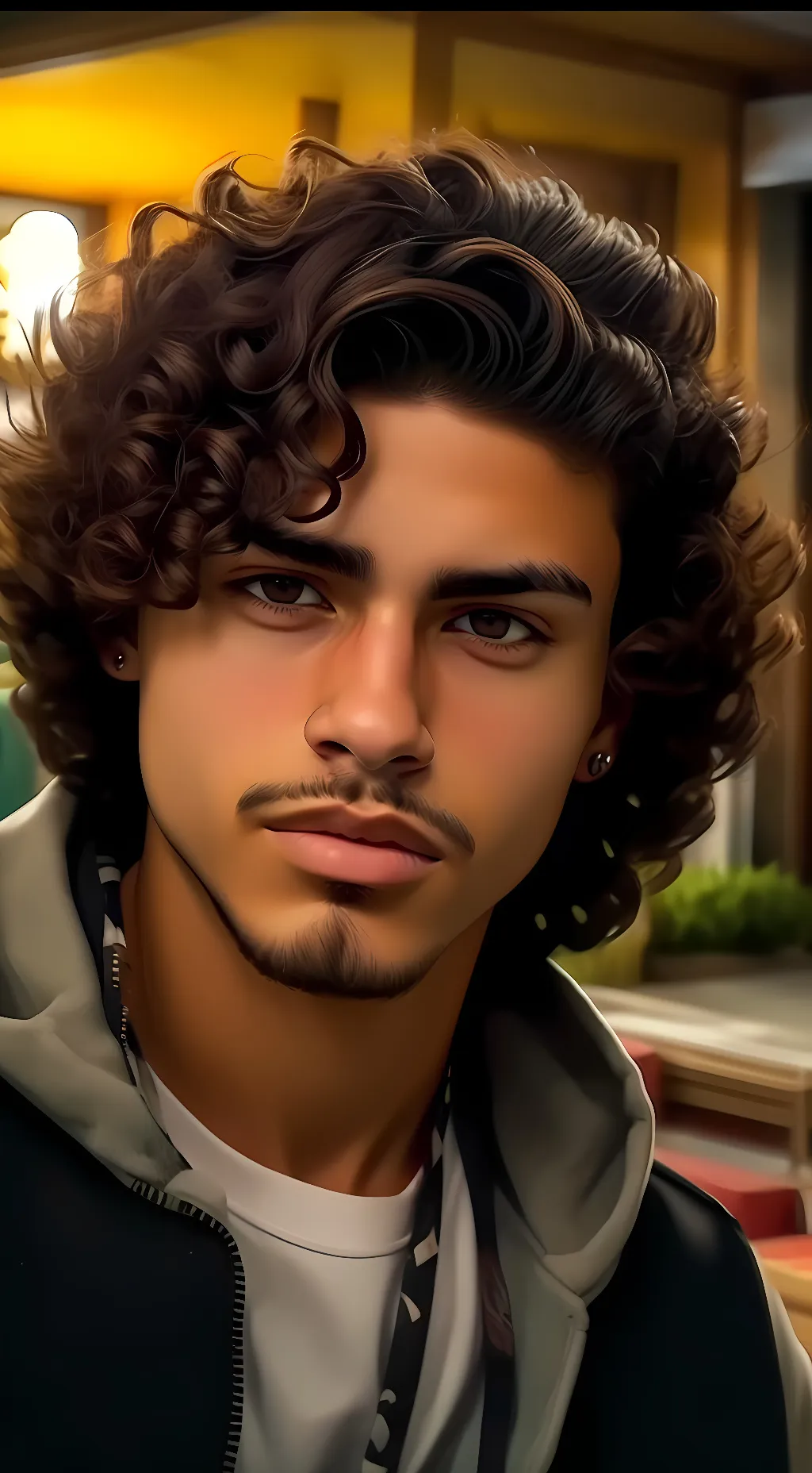 ai character: Swag background