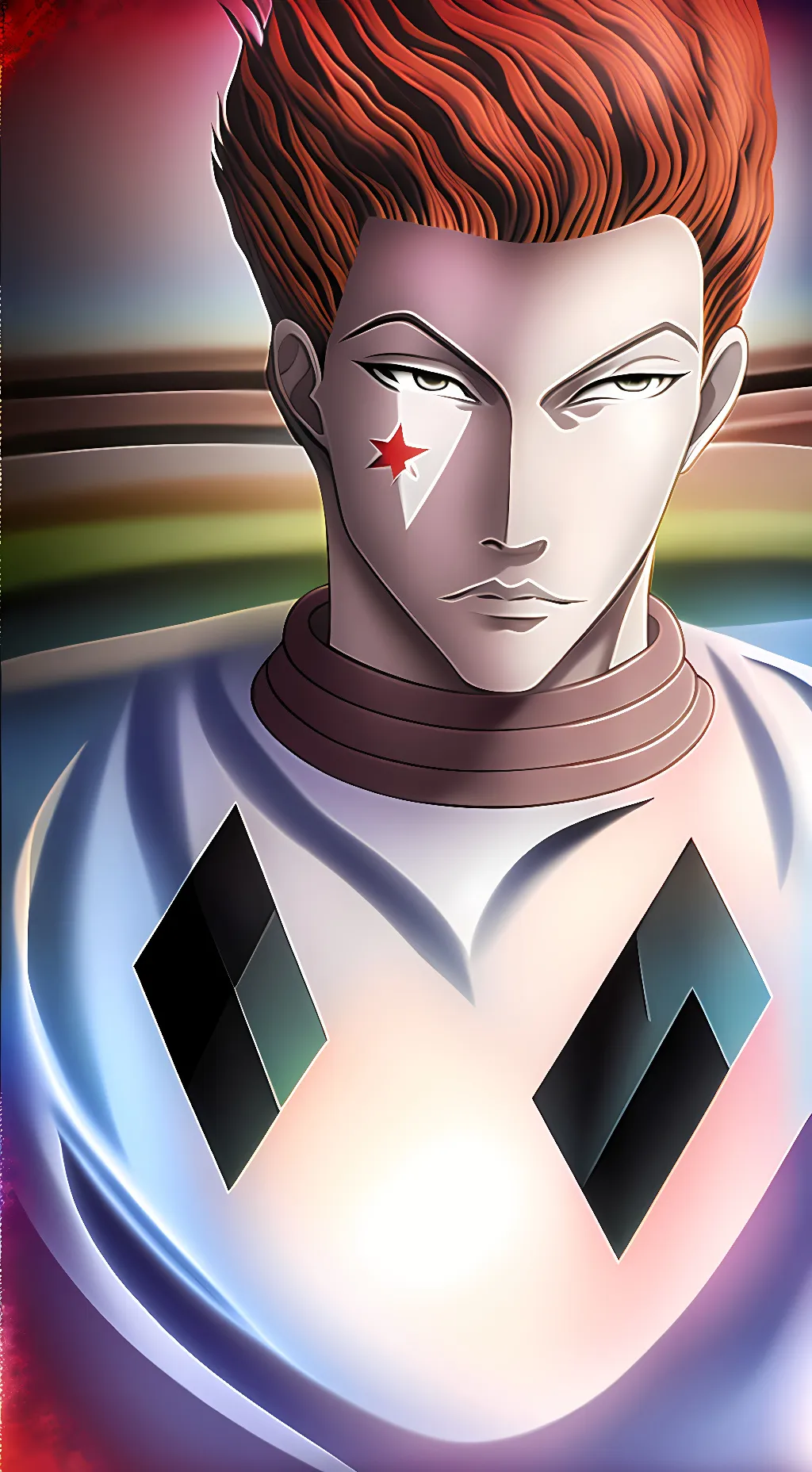 ai character: Hisoka morow  background