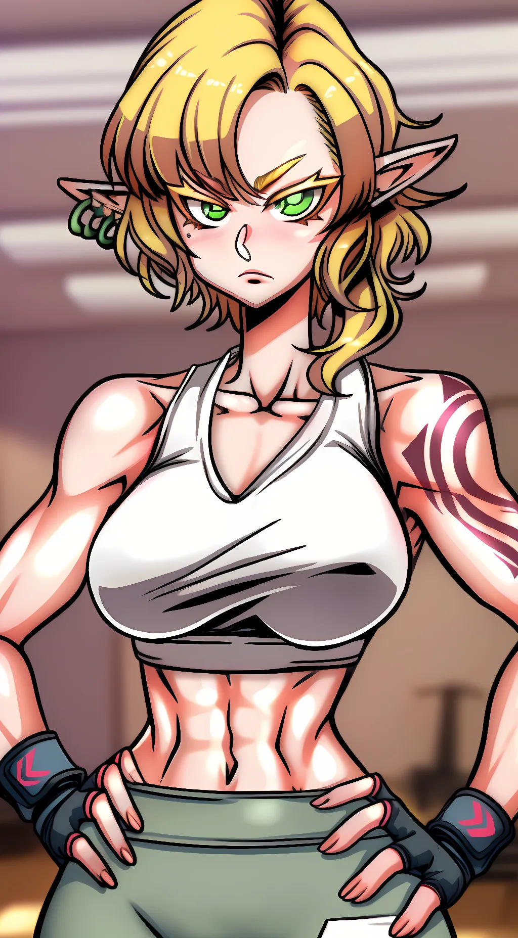 ai character: Nadia background